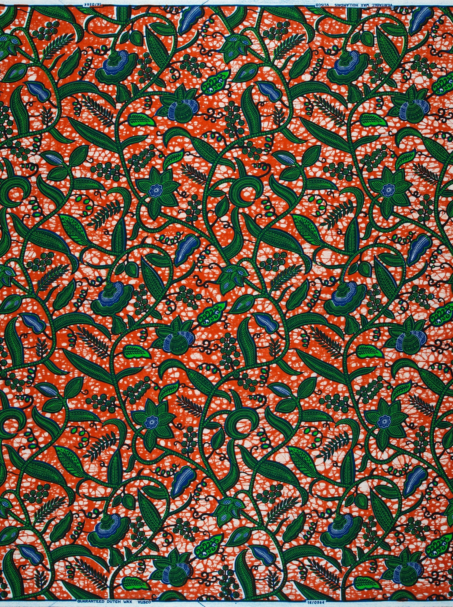 Wax Hollandais | VL00564.345 | Leaf trail, Sweet Mother - Image 4