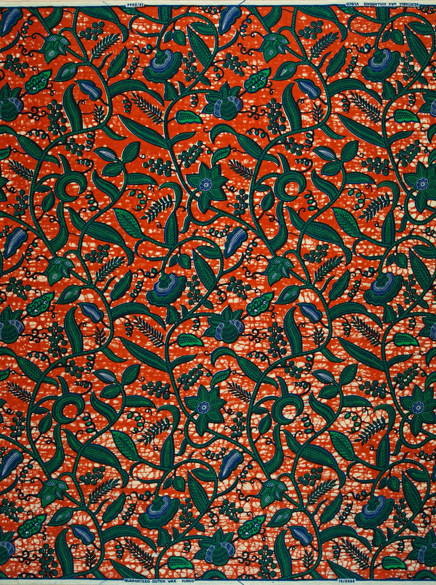 Wax Hollandais | VL00564.349 | Leaf trail, Sweet Mother - Image 4