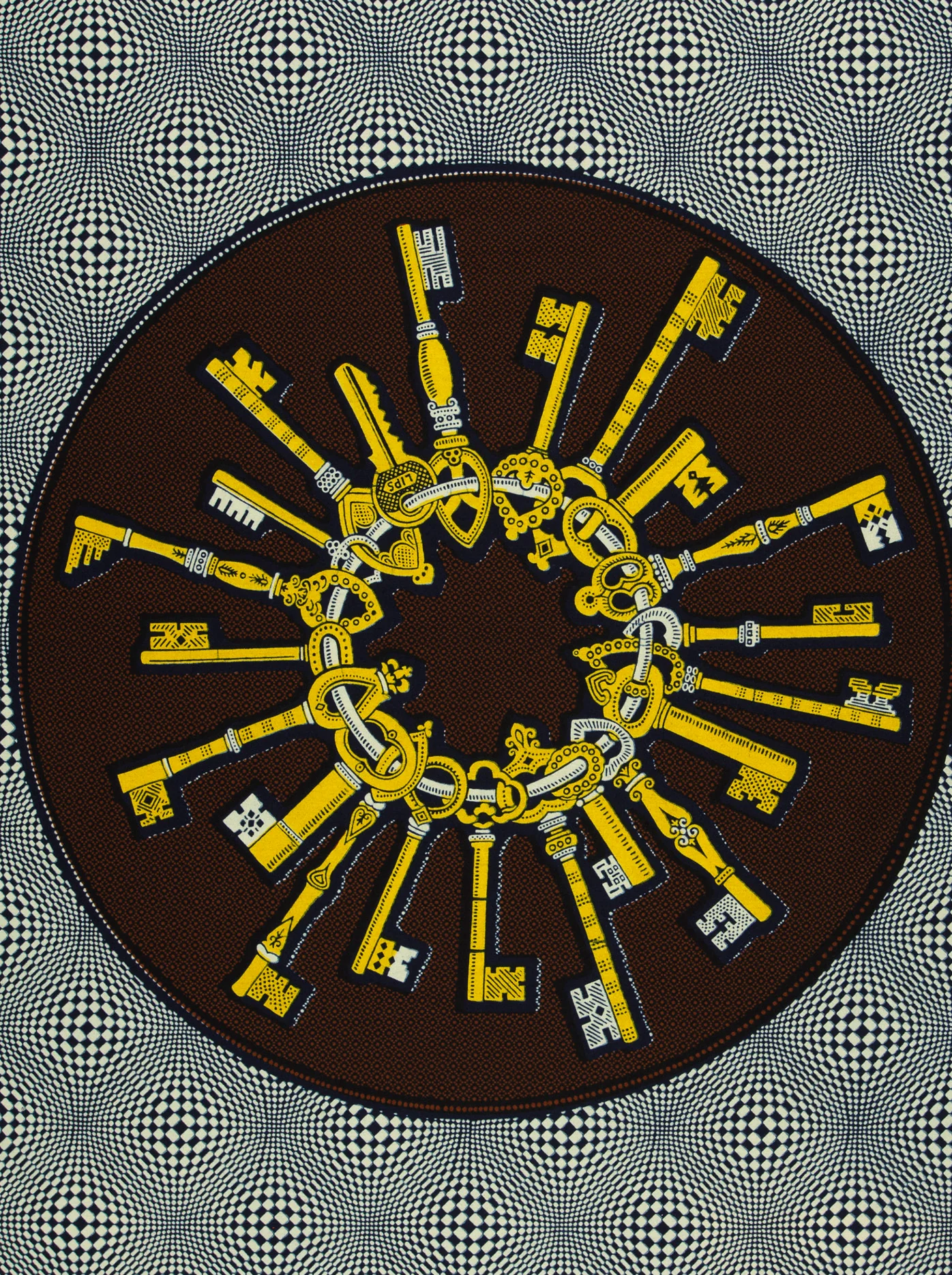 Wax Hollandais | VL00780.060 | Bunch of keys, Central Bank, Keys to life - Image 3