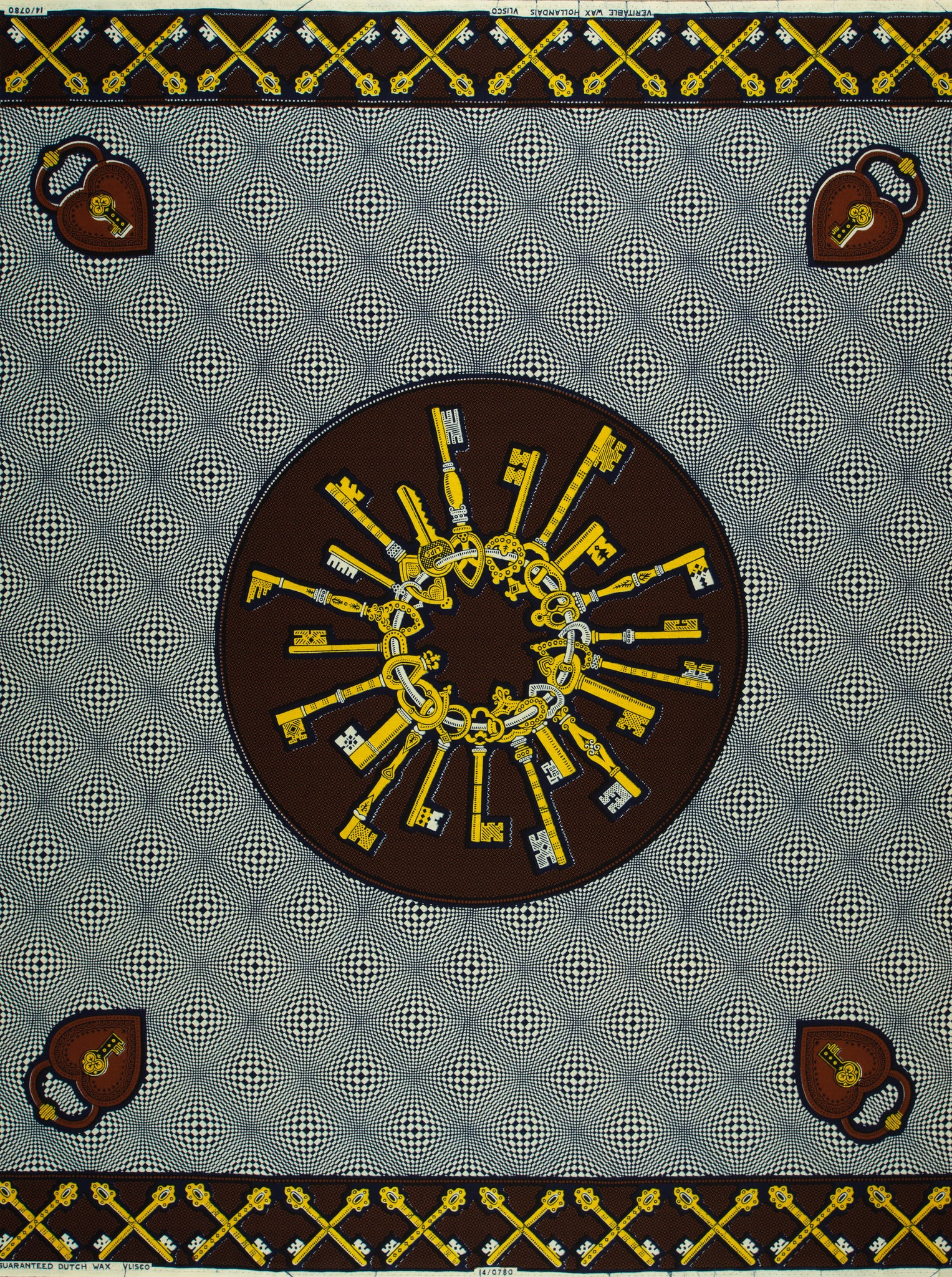 Wax Hollandais | VL00780.060 | Bunch of keys, Central Bank, Keys to life - Image 4