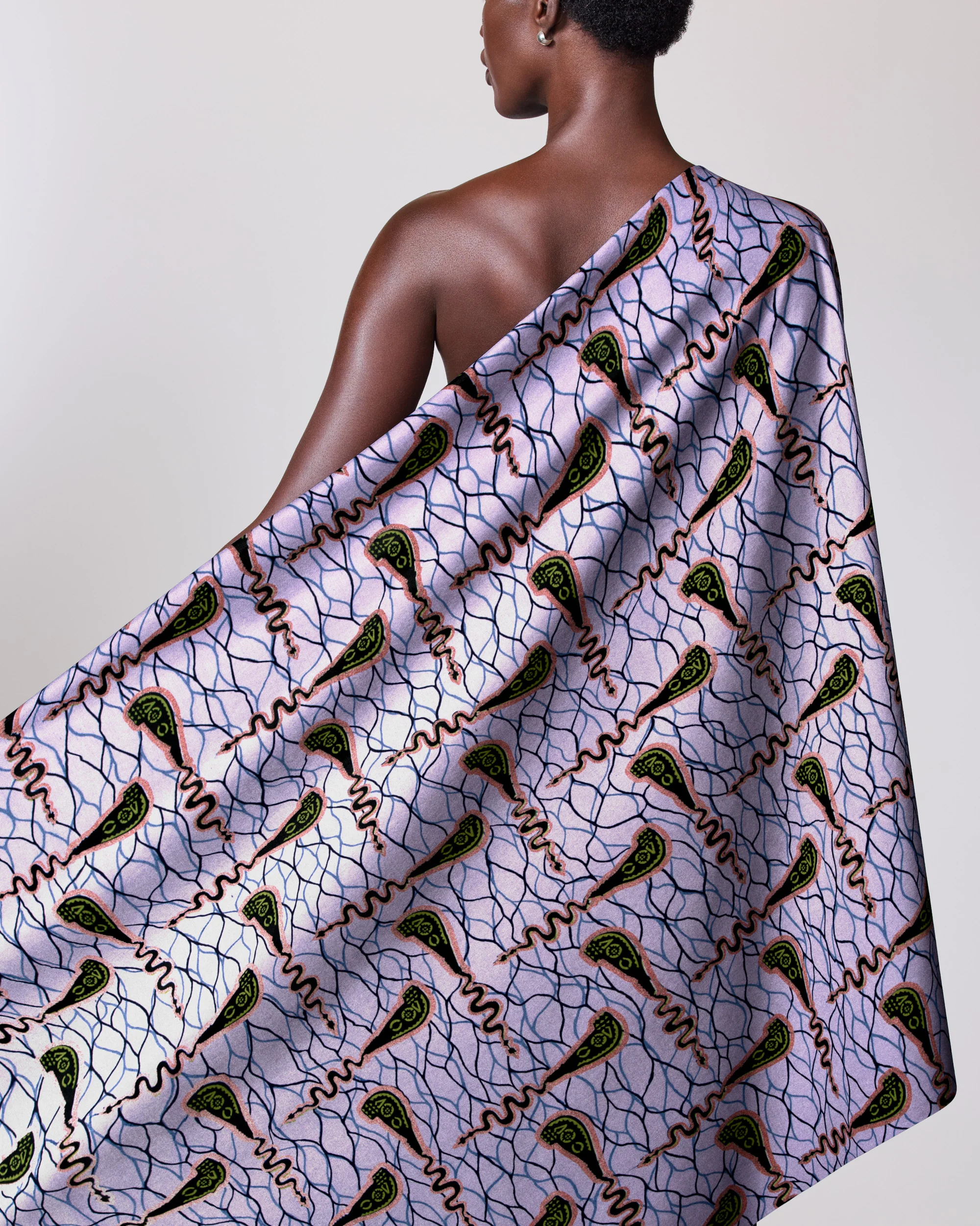 Wax Hollandais | VL00990.090 | Soft Pink Embellished - Image 2