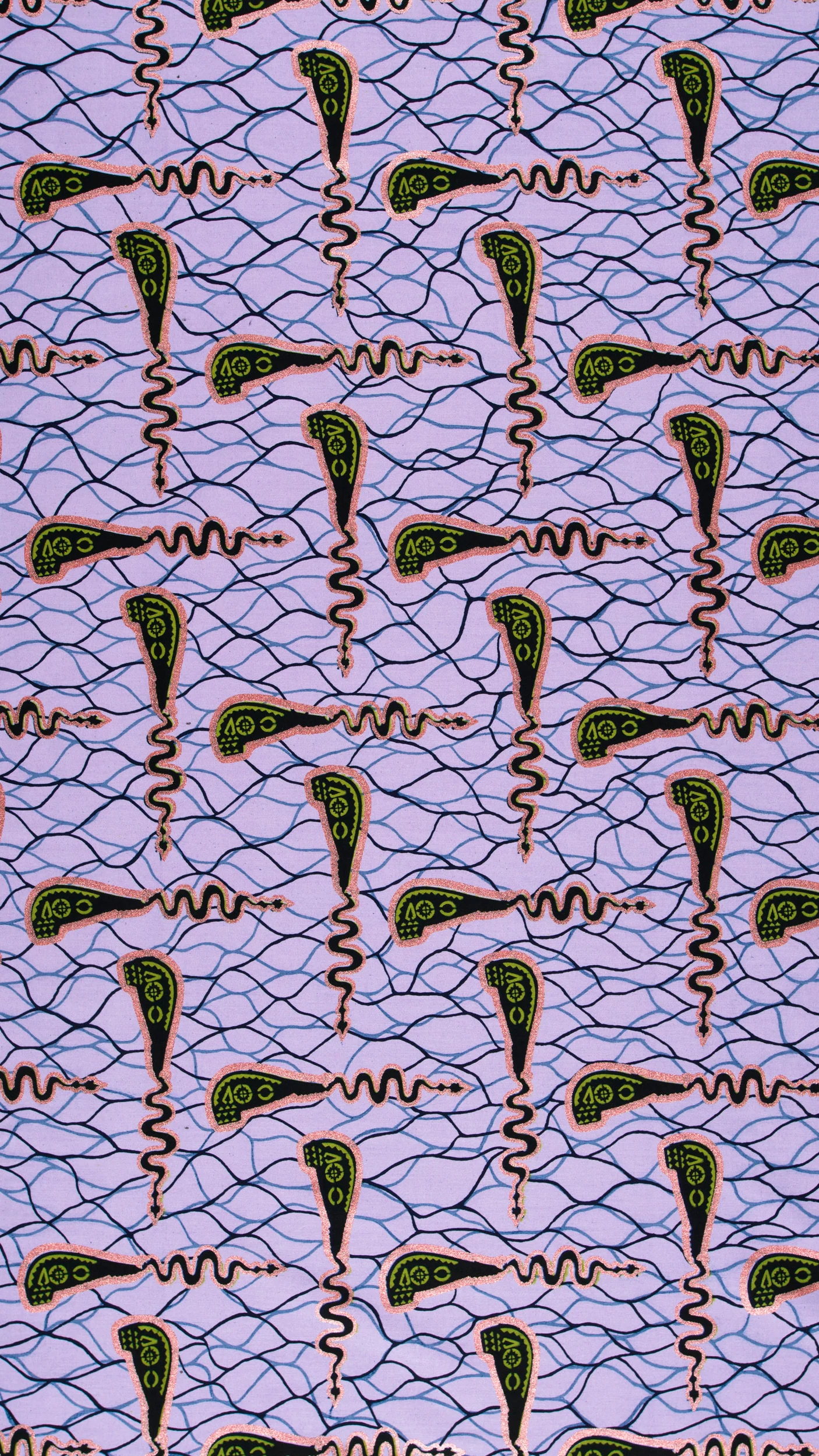 Wax Hollandais | VL00990.090 | Soft Pink Embellished - Image 3