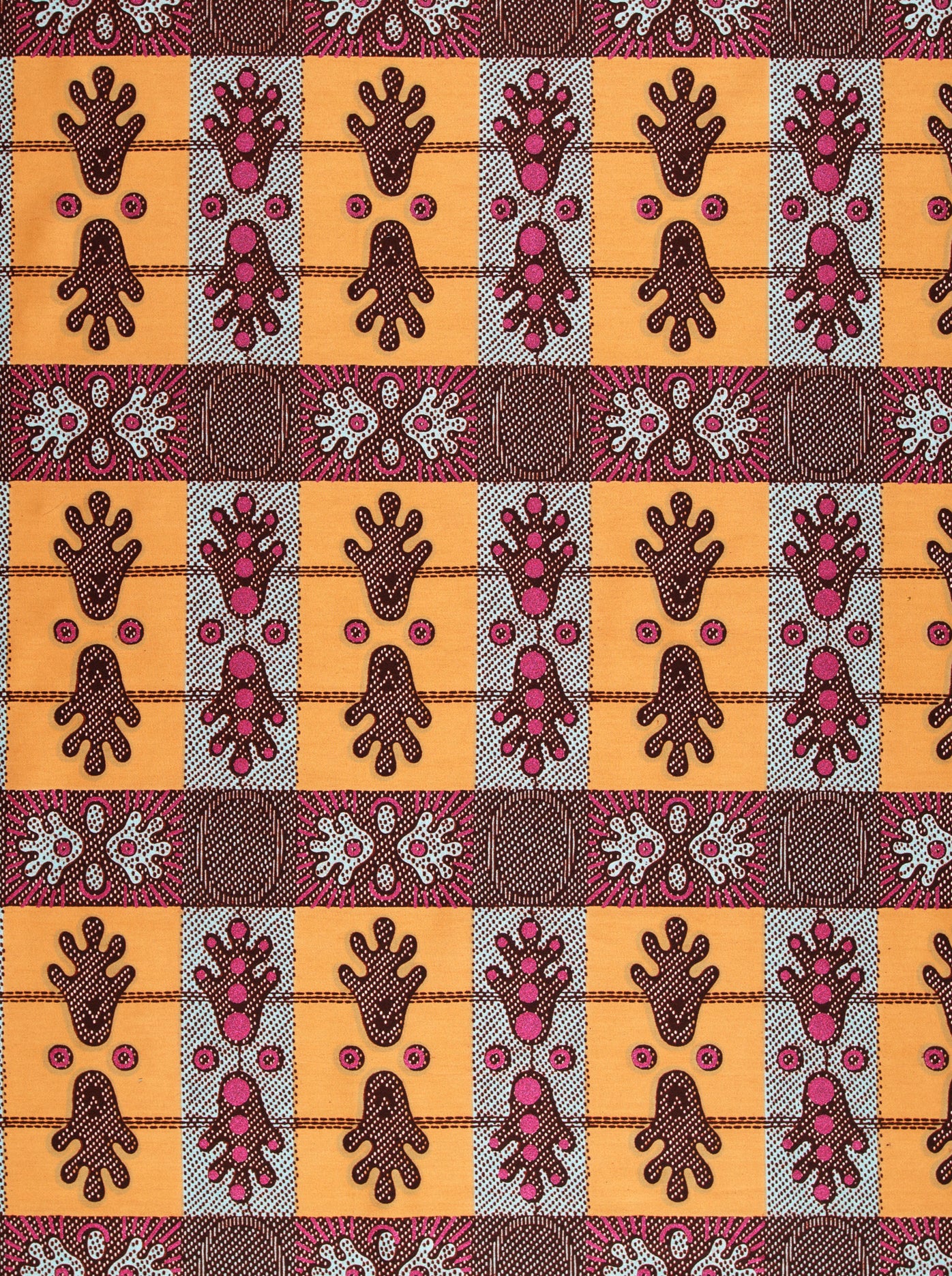 Wax Hollandais | VL02074.141 | Pink Embellished - Image 3