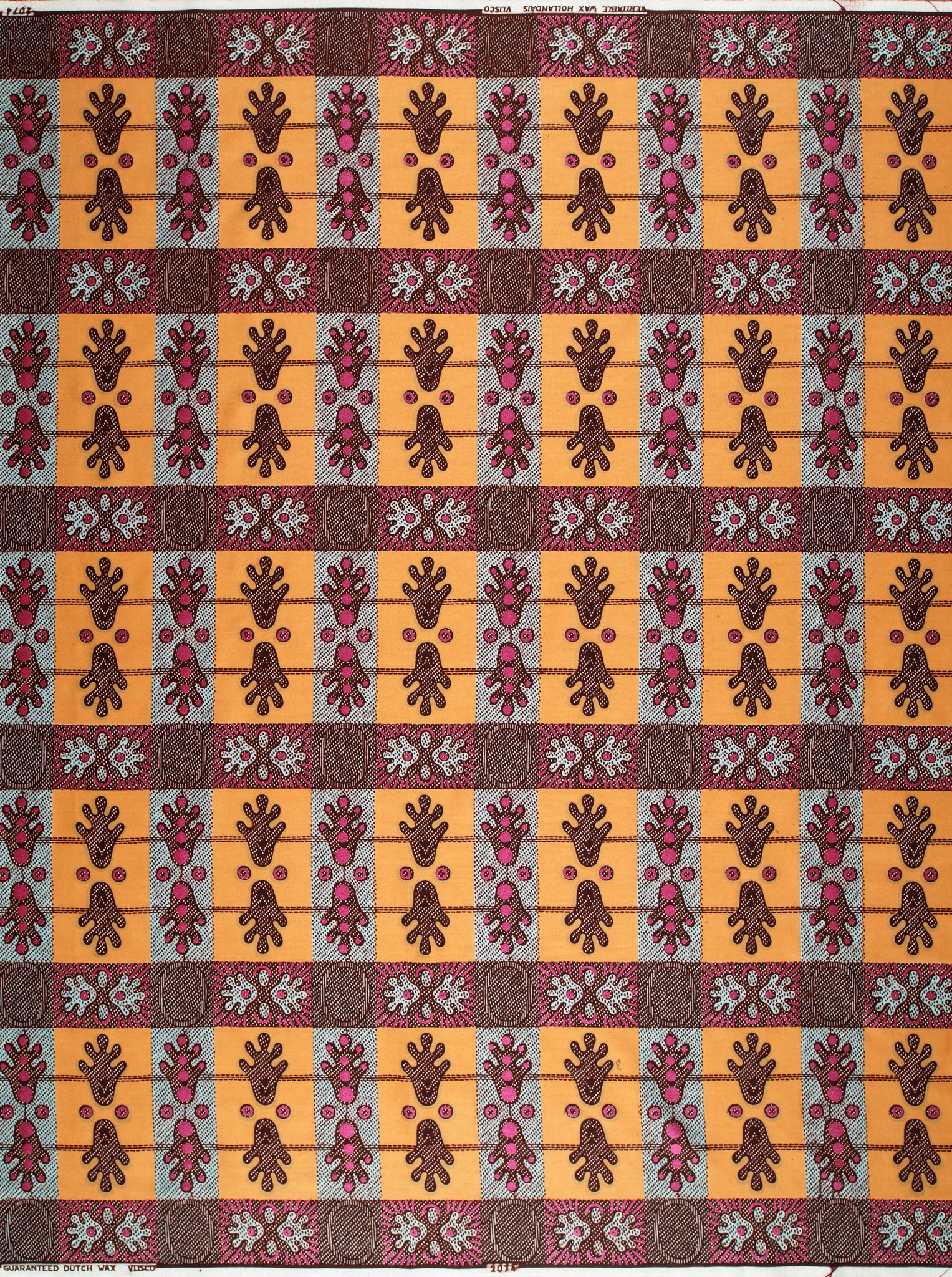 Wax Hollandais | VL02074.141 | Pink Embellished - Image 4