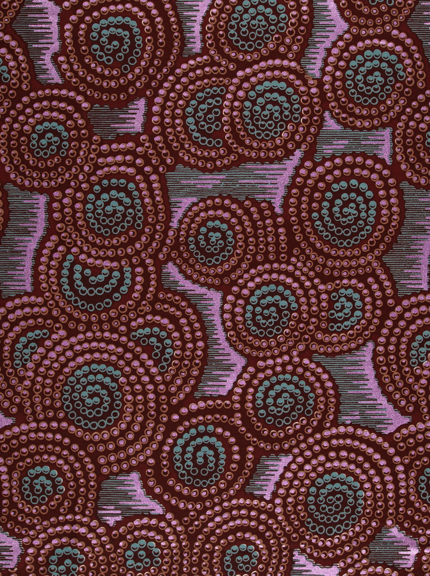Wax Hollandais | VL02194.005 | Lilac Embellished - Image 3