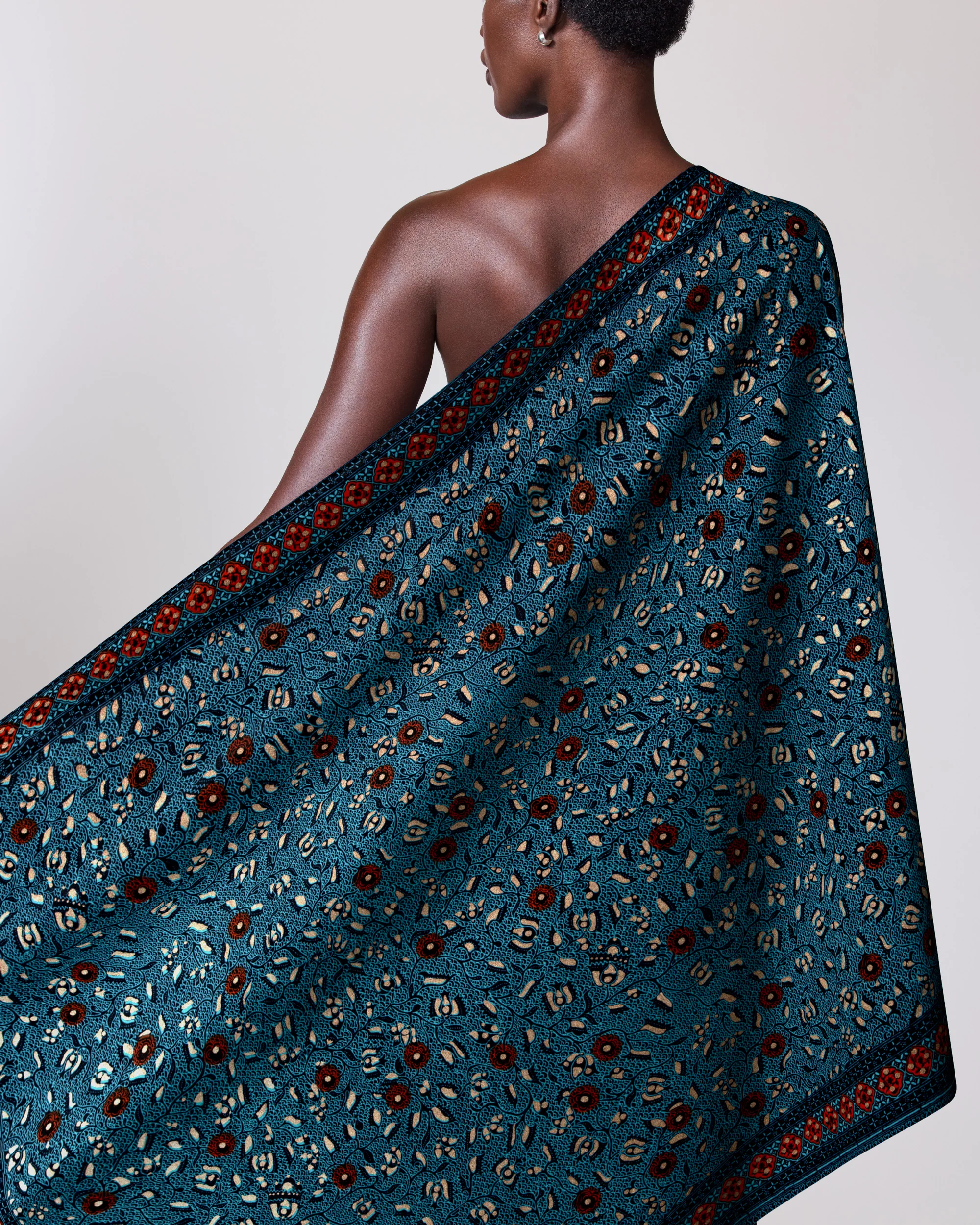 Wax Hollandais | VL02226.014 | Pale Copper Embellished - Image 2