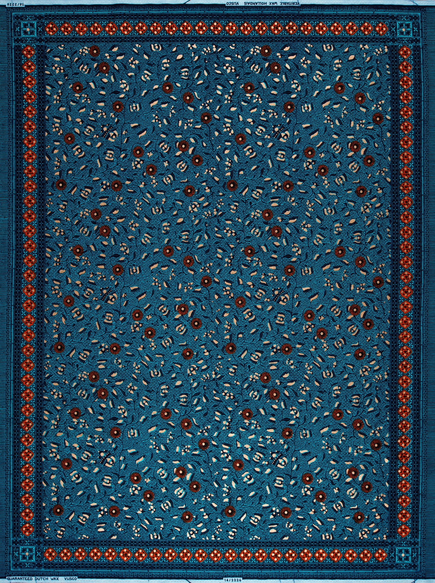 Wax Hollandais | VL02226.014 | Pale Copper Embellished - Image 4