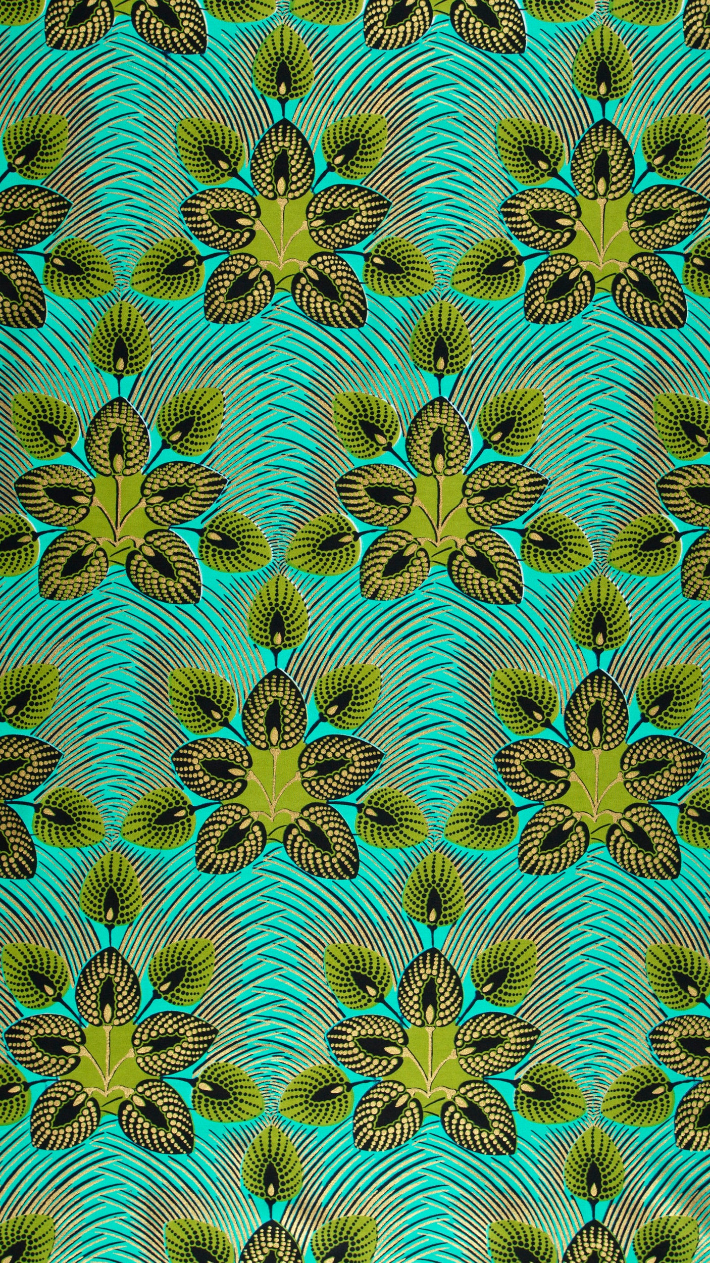Wax Hollandais | VL03049.016 | Gold Embellished - Image 3