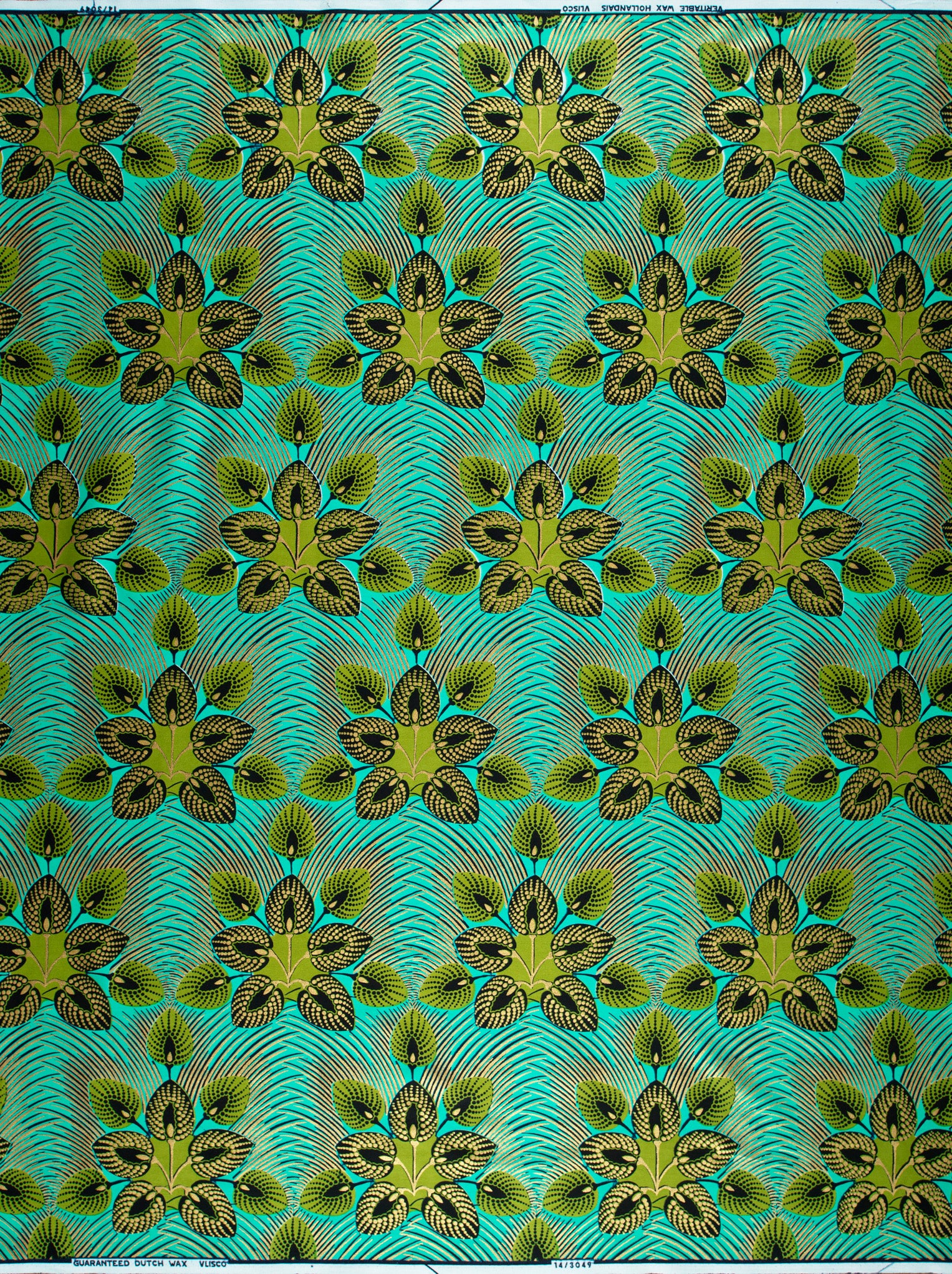 Wax Hollandais | VL03049.016 | Gold Embellished - Image 4