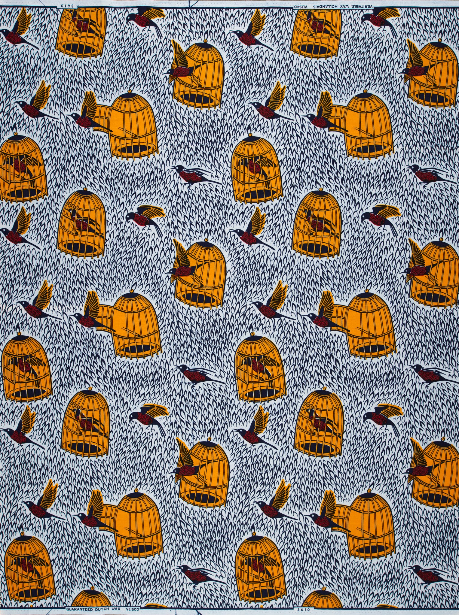 Wax Hollandais | VL03610.041 | Birdcage, Je sors, Tu sors, You leave, I leave - Image 4
