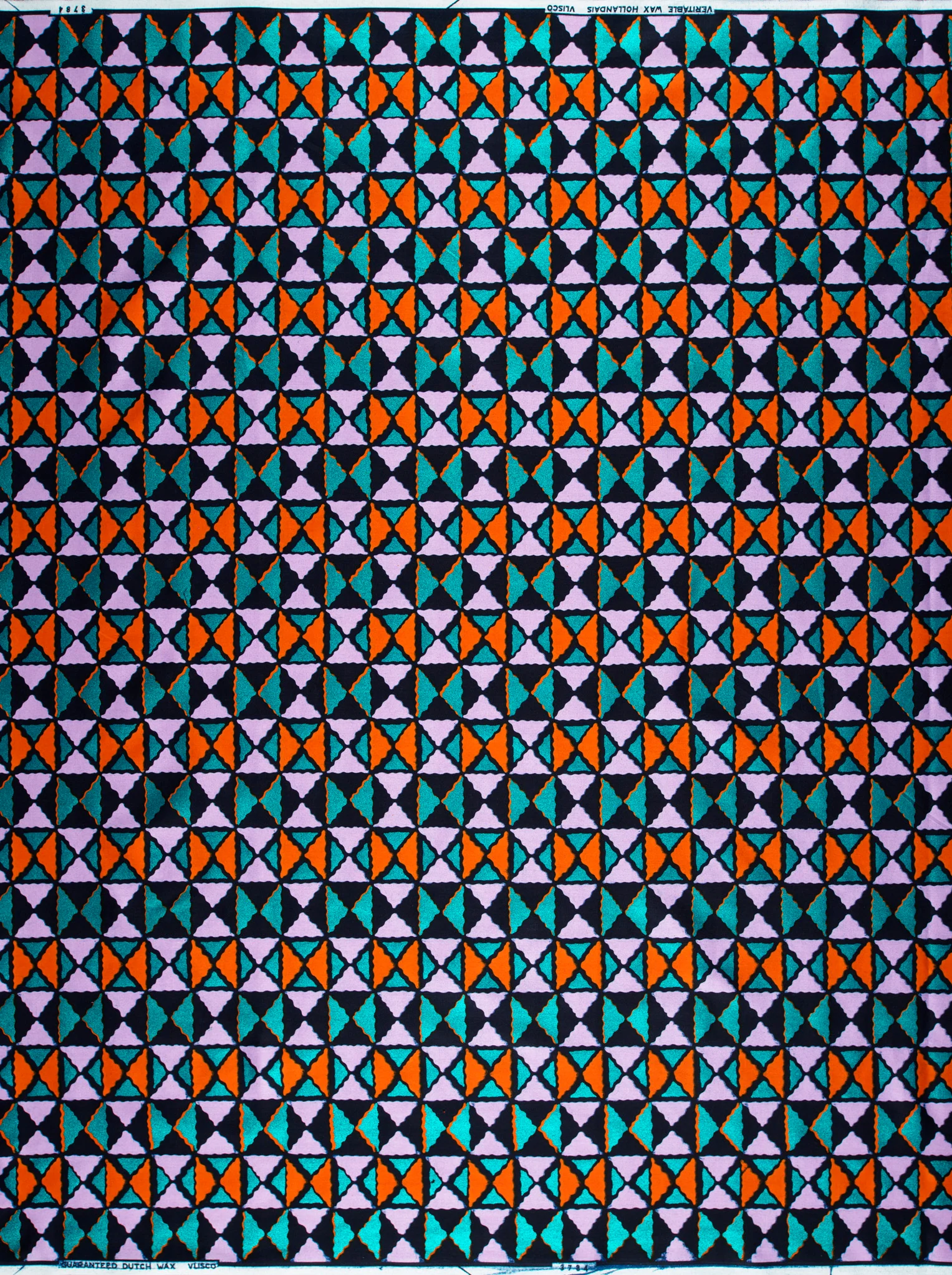 Wax Hollandais | VL03784.065 | Blue Embellished - Image 4
