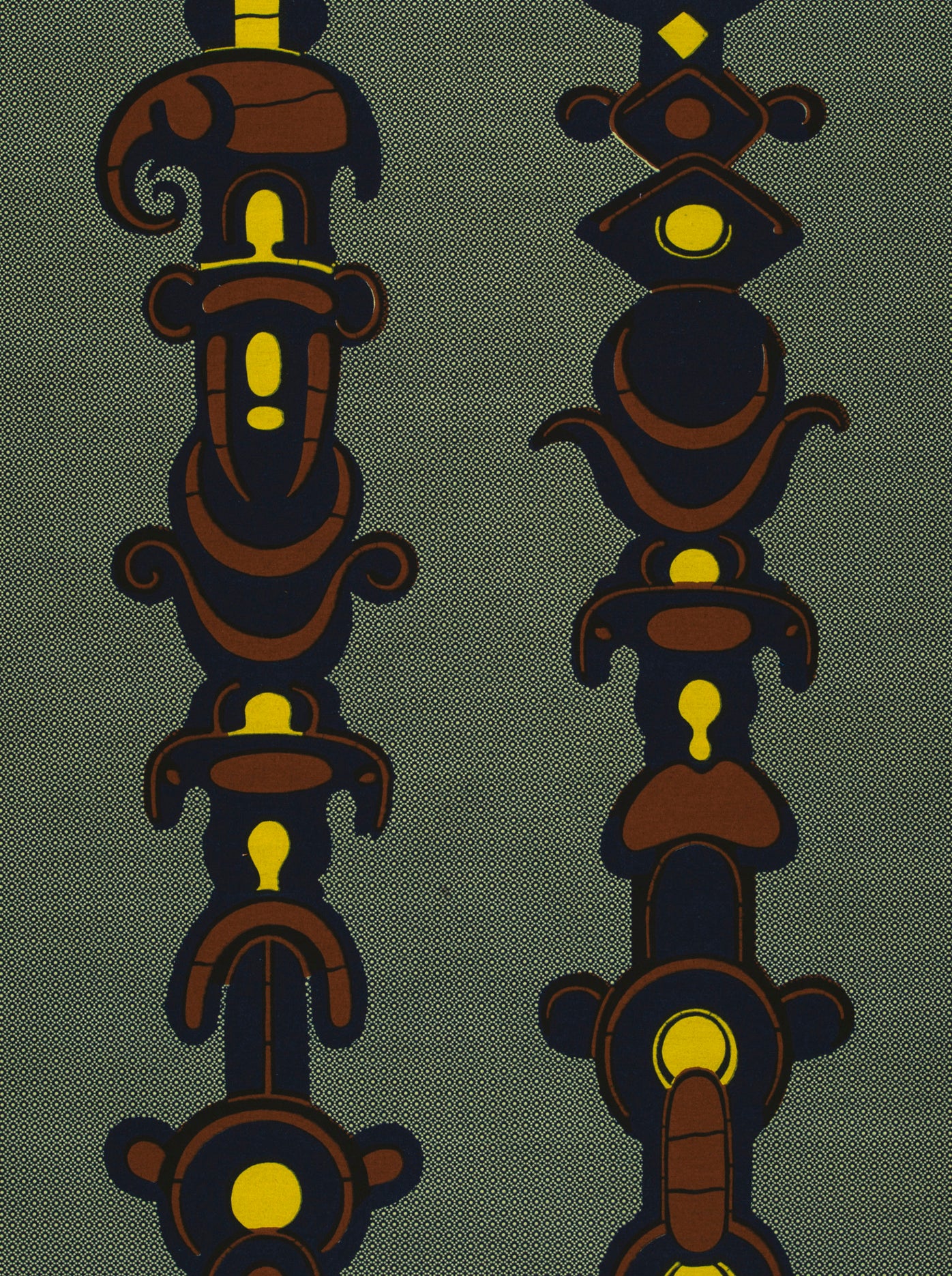 Wax Hollandais | VL04528.076 | London bell, Totems - Image 3