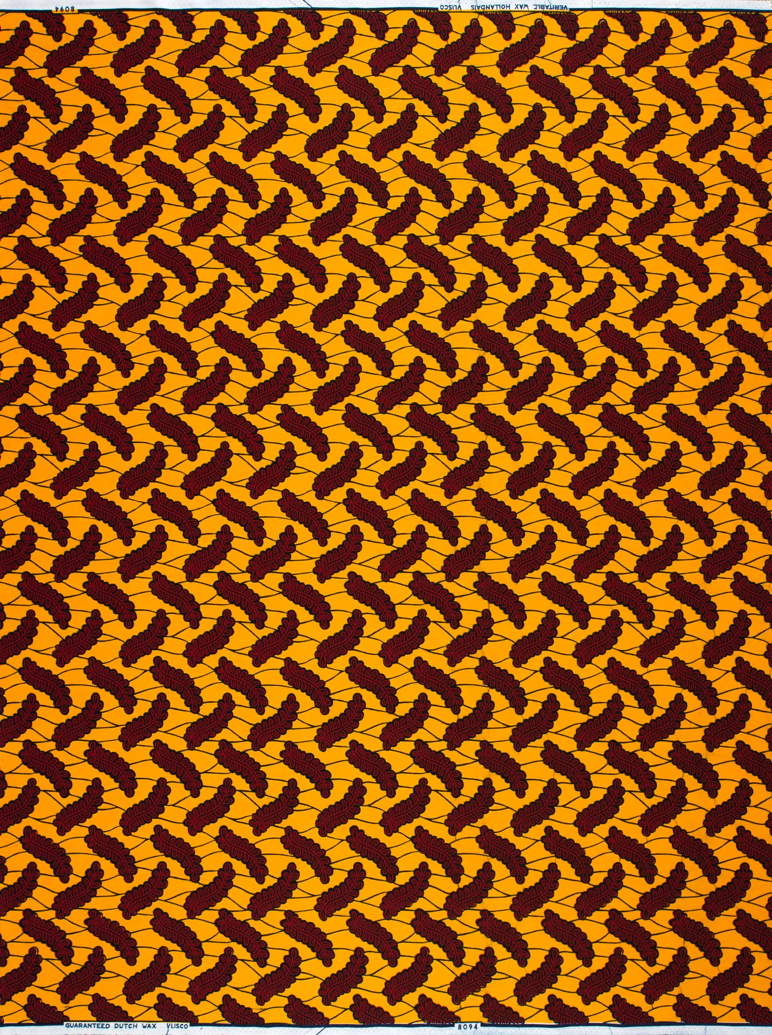 Wax Hollandais | VL08094.112 | Ashanti Chair, Opaka Leaf, V 12 - Image 4