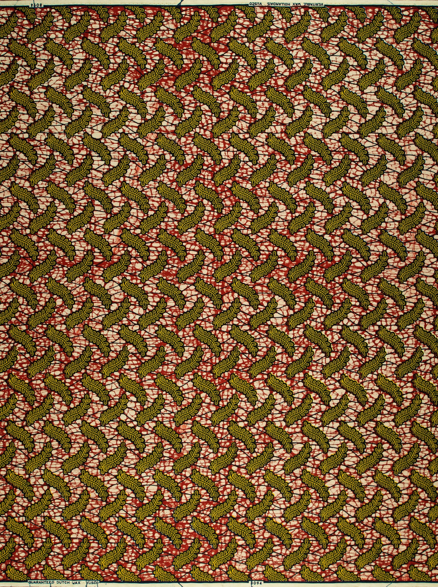 Wax Hollandais | VL08094.136 | Ashanti Chair, Opaka Leaf, V 12 - Image 4