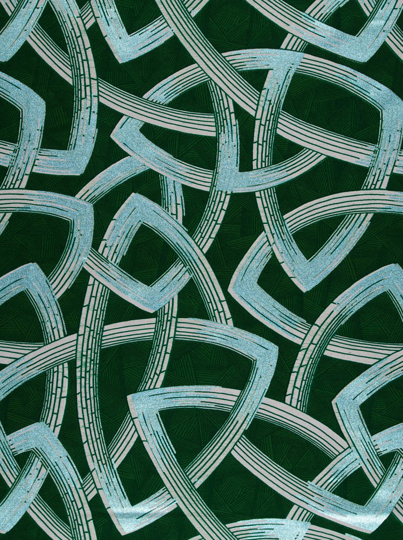 Wax Hollandais | VL08667.007 | Pastel Blue Embellished - Image 3