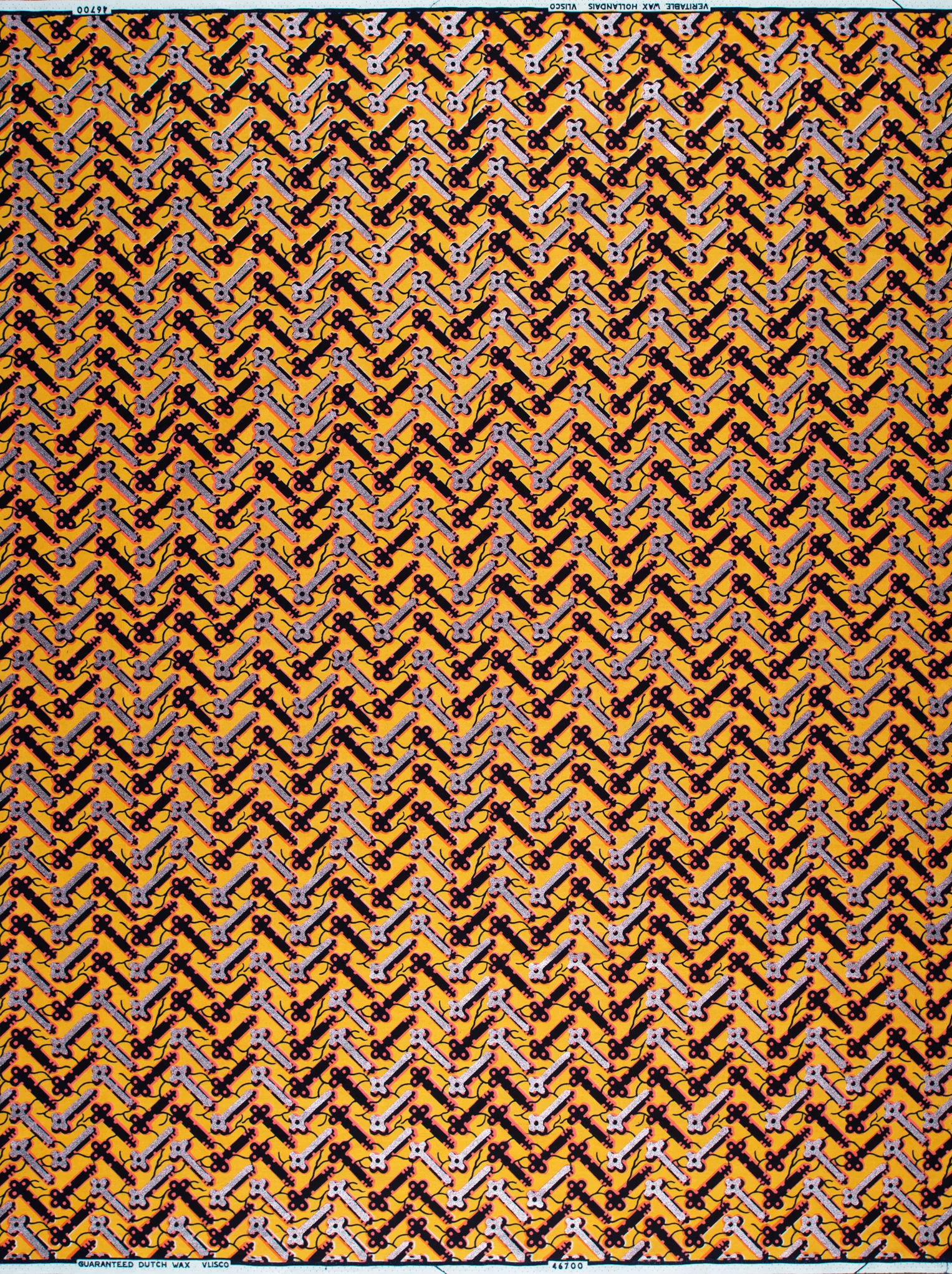Wax Hollandais | VL46700.046 | Pastel Lilac Embellished - Image 4
