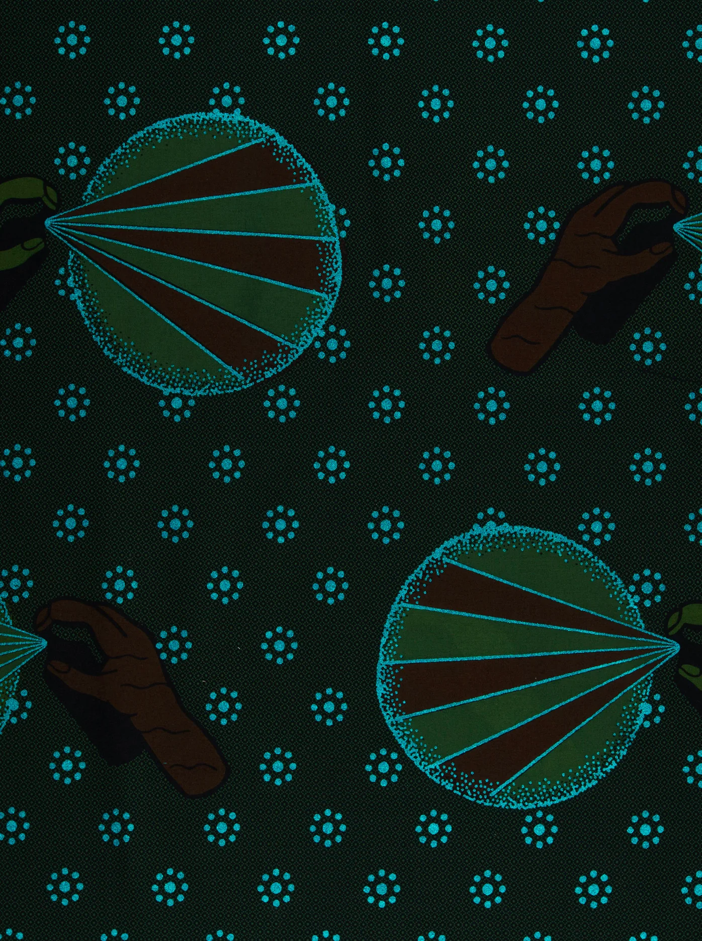 Sky Wax | VLA0020.171 | Blue Embellished - Image 3