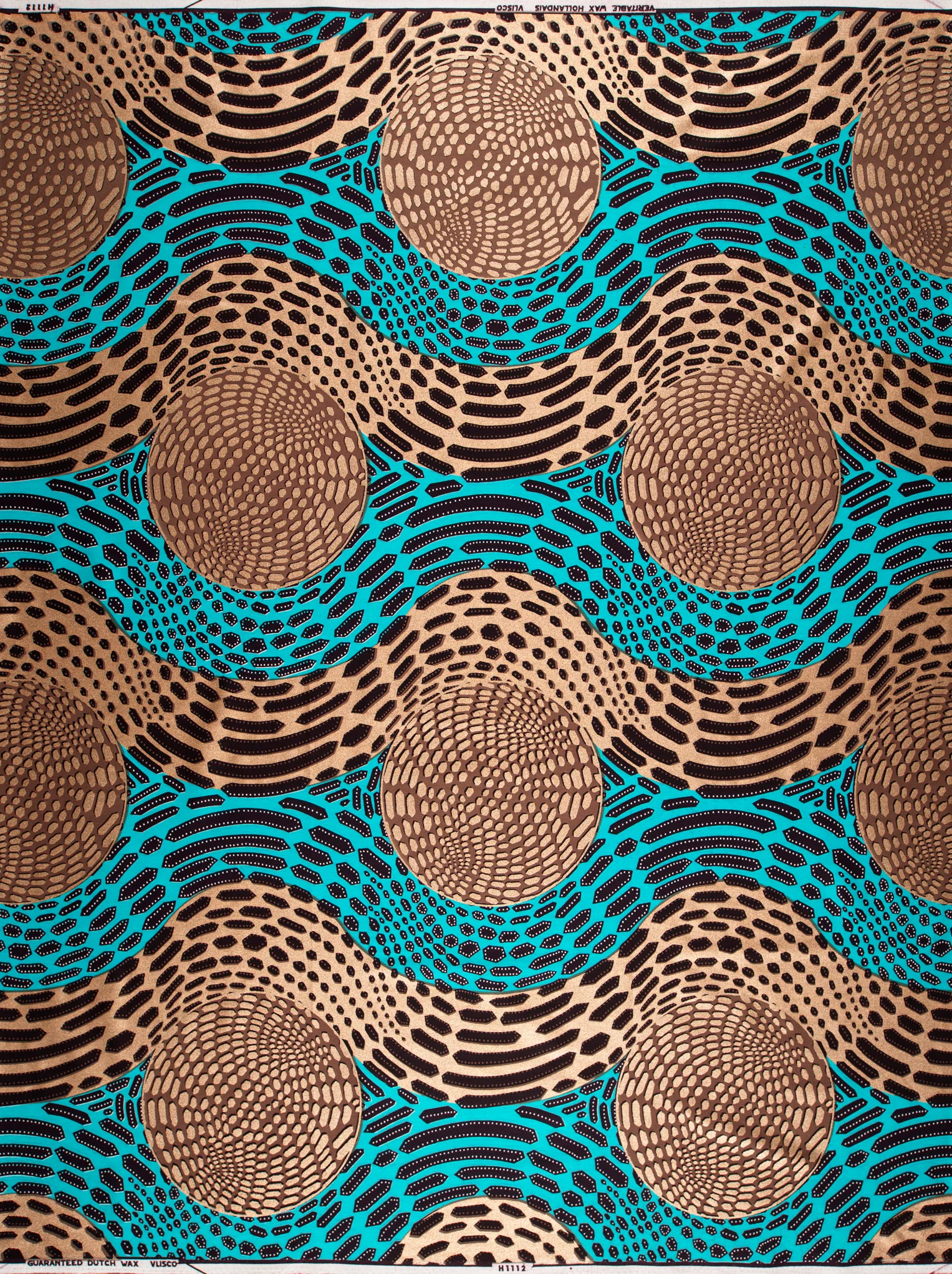 Wax Hollandais | VLH1112.010 | Pale Copper Embellished - Image 4