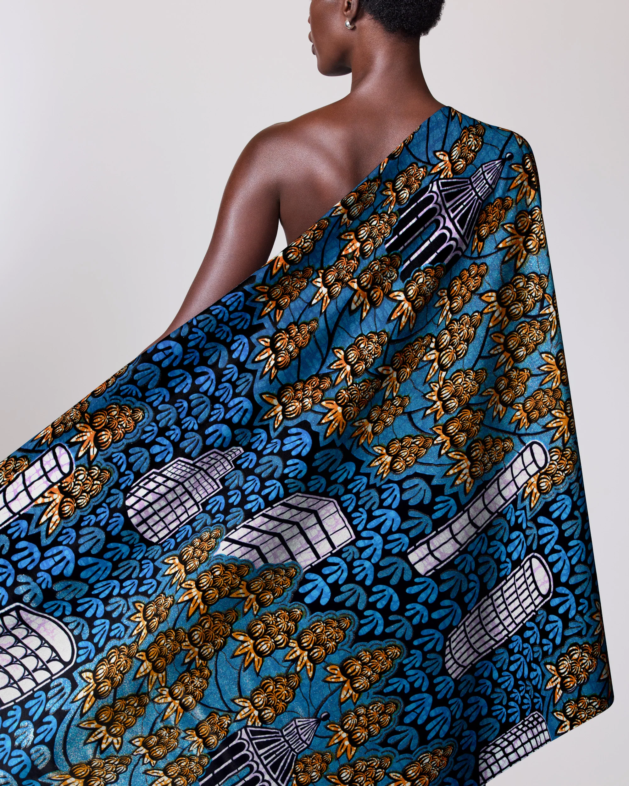 Grand Super-Wax | VLS0448.006 | Blue-Copper Shine Embellished - Image 2