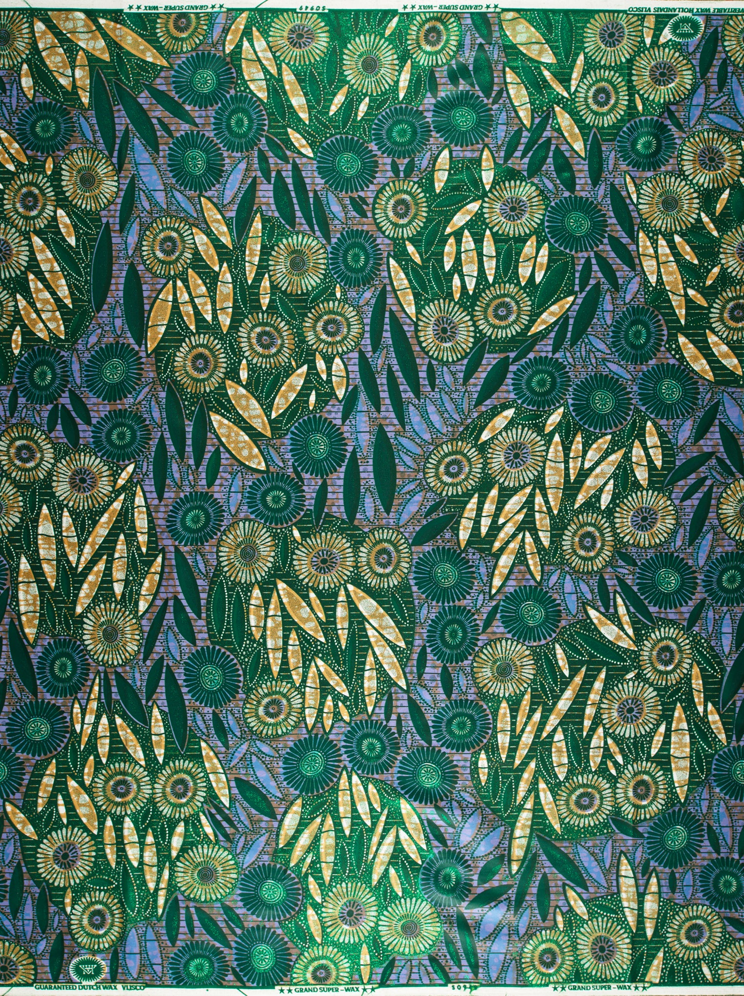 Grand Super-Wax | VLS0949.009 | Green Shine Embellished - Image 4