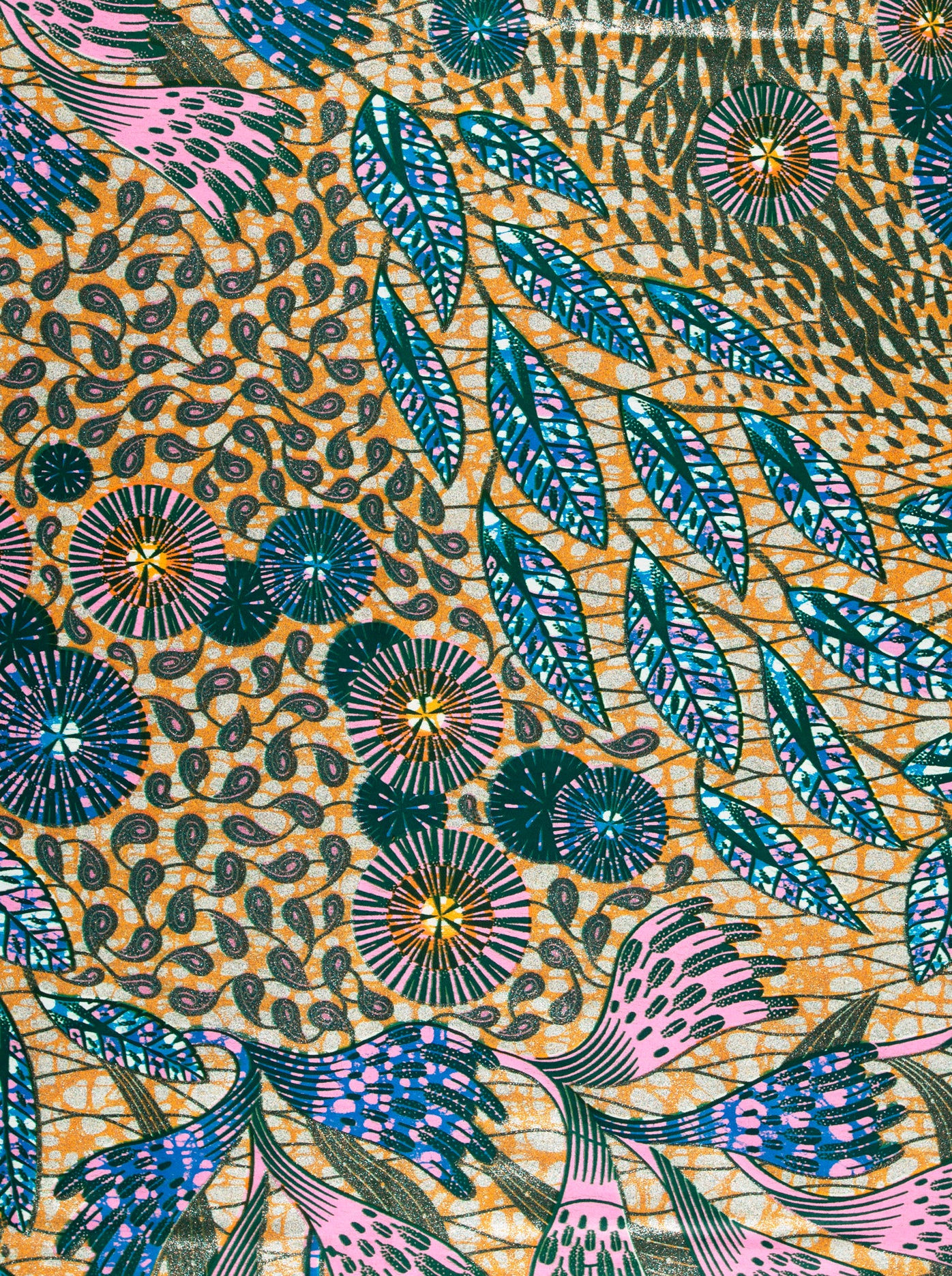 Grand Super-Wax | VLS1690.009 | Blue-Copper Shine Embellished - Image 3