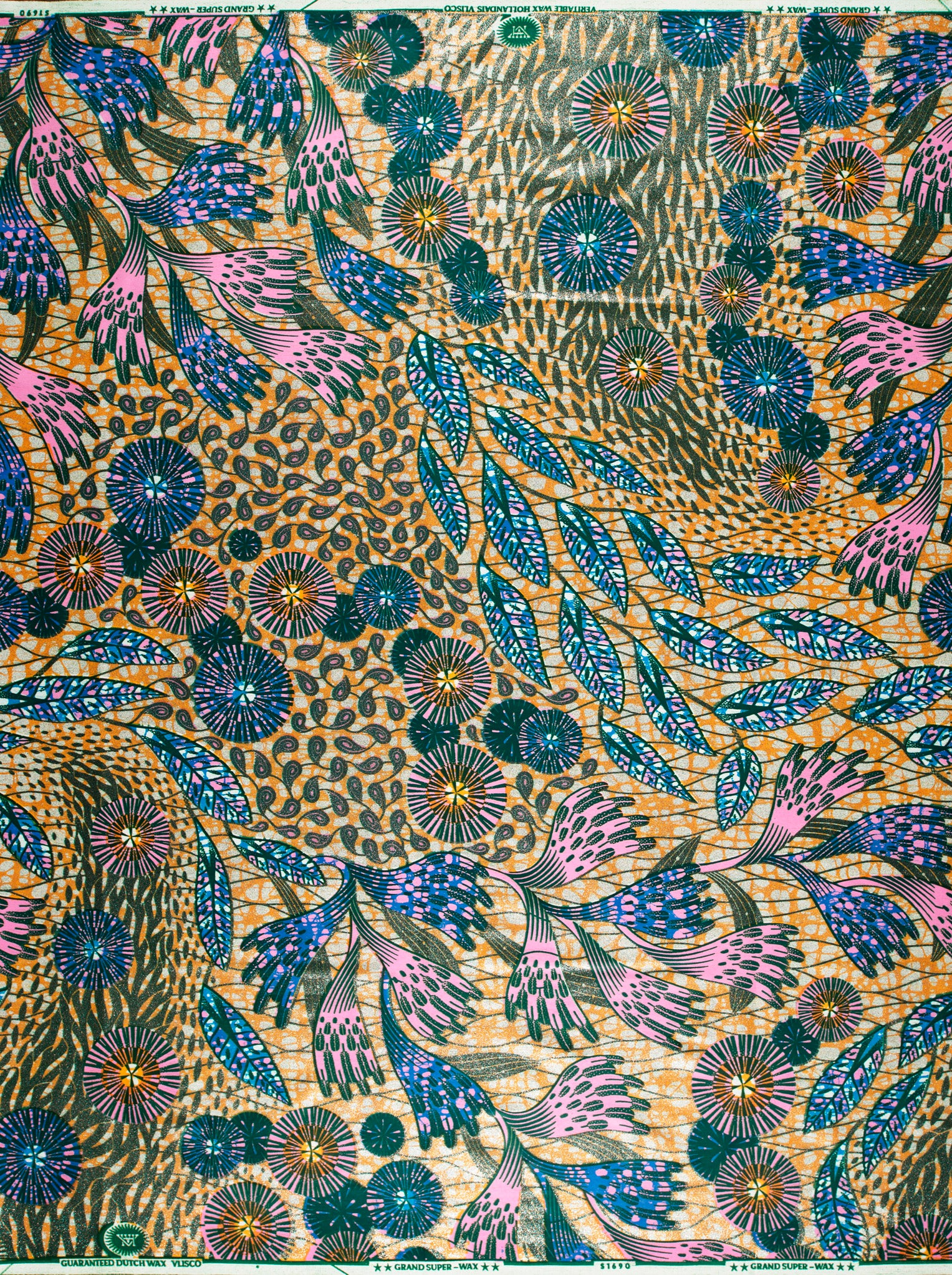 Grand Super-Wax | VLS1690.009 | Blue-Copper Shine Embellished - Image 4