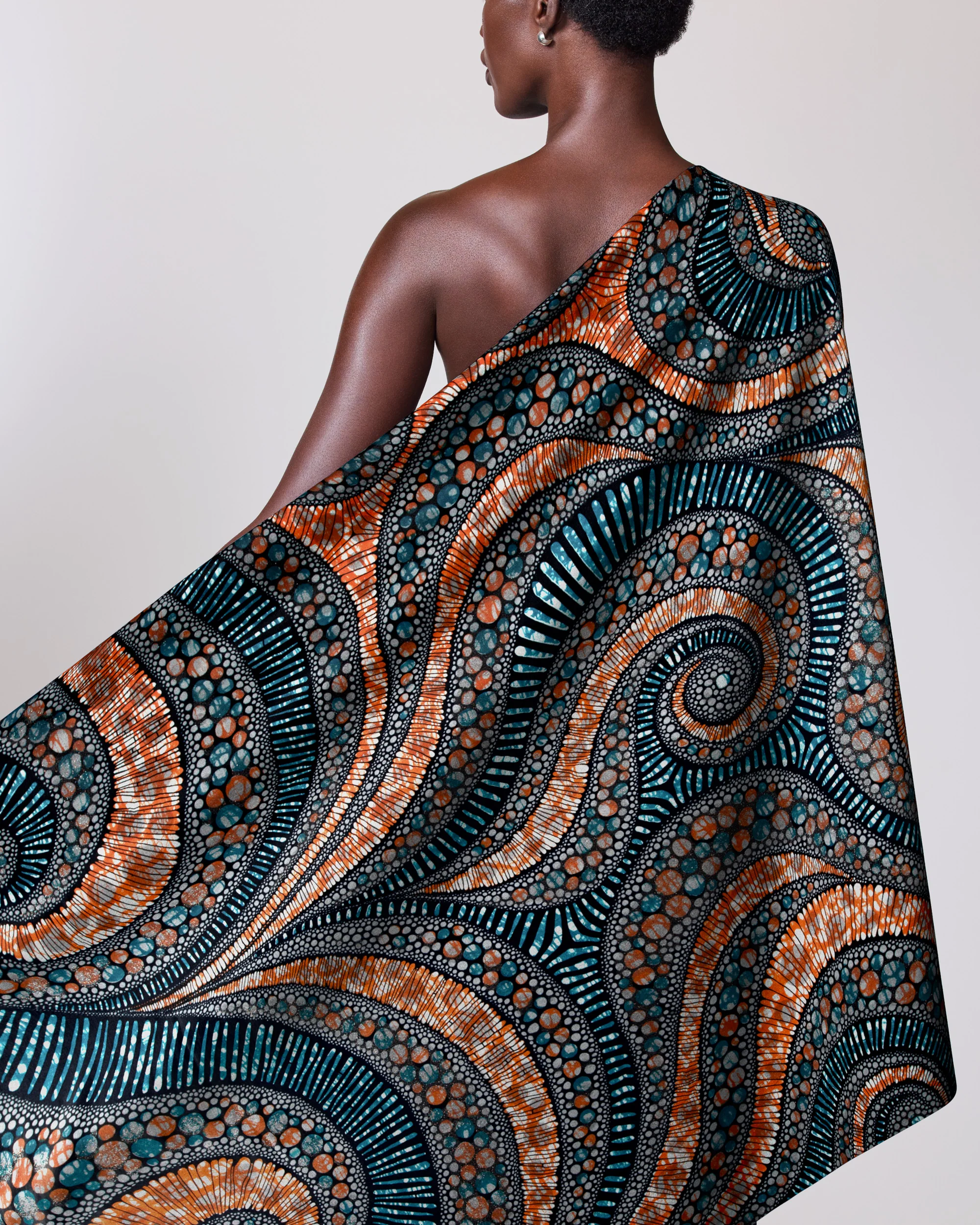 Grand Super-Wax | VLS1716.012 | Blue-Copper Shine Embellished - Image 2
