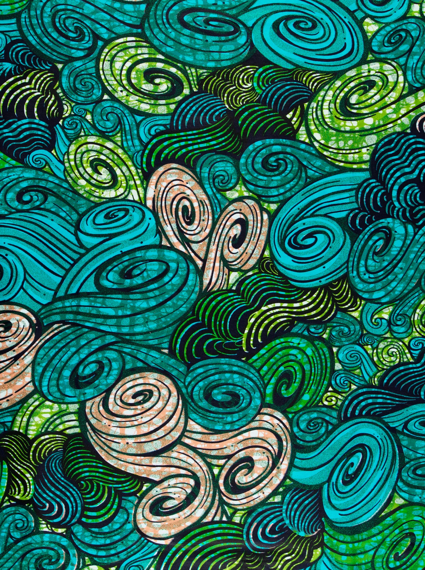 Grand Super-Wax | VLS2604.002 | Green Shine Embellished - Image 3