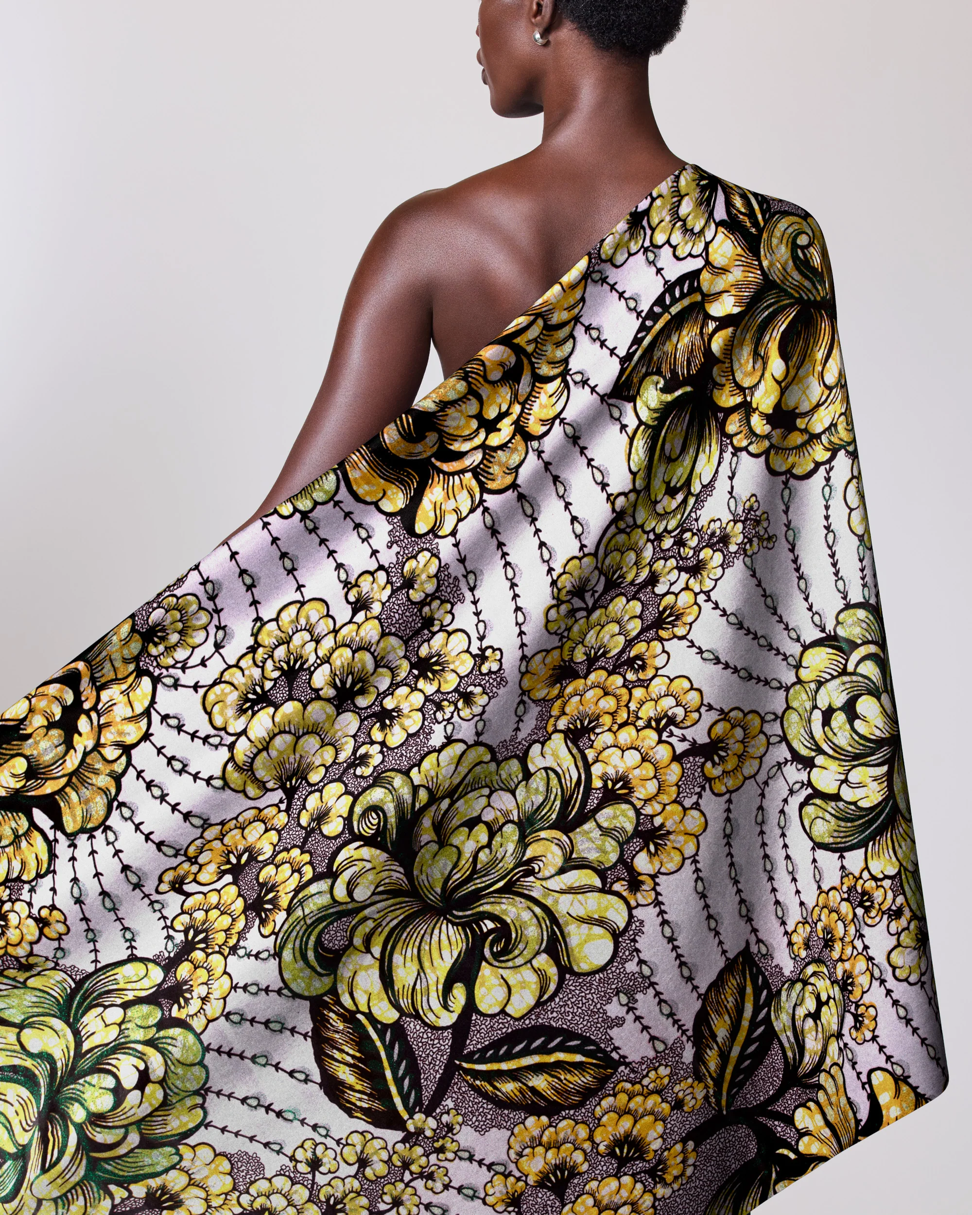 Grand Super-Wax | VLS3034.007 | Green Glitter Embellished - Image 2