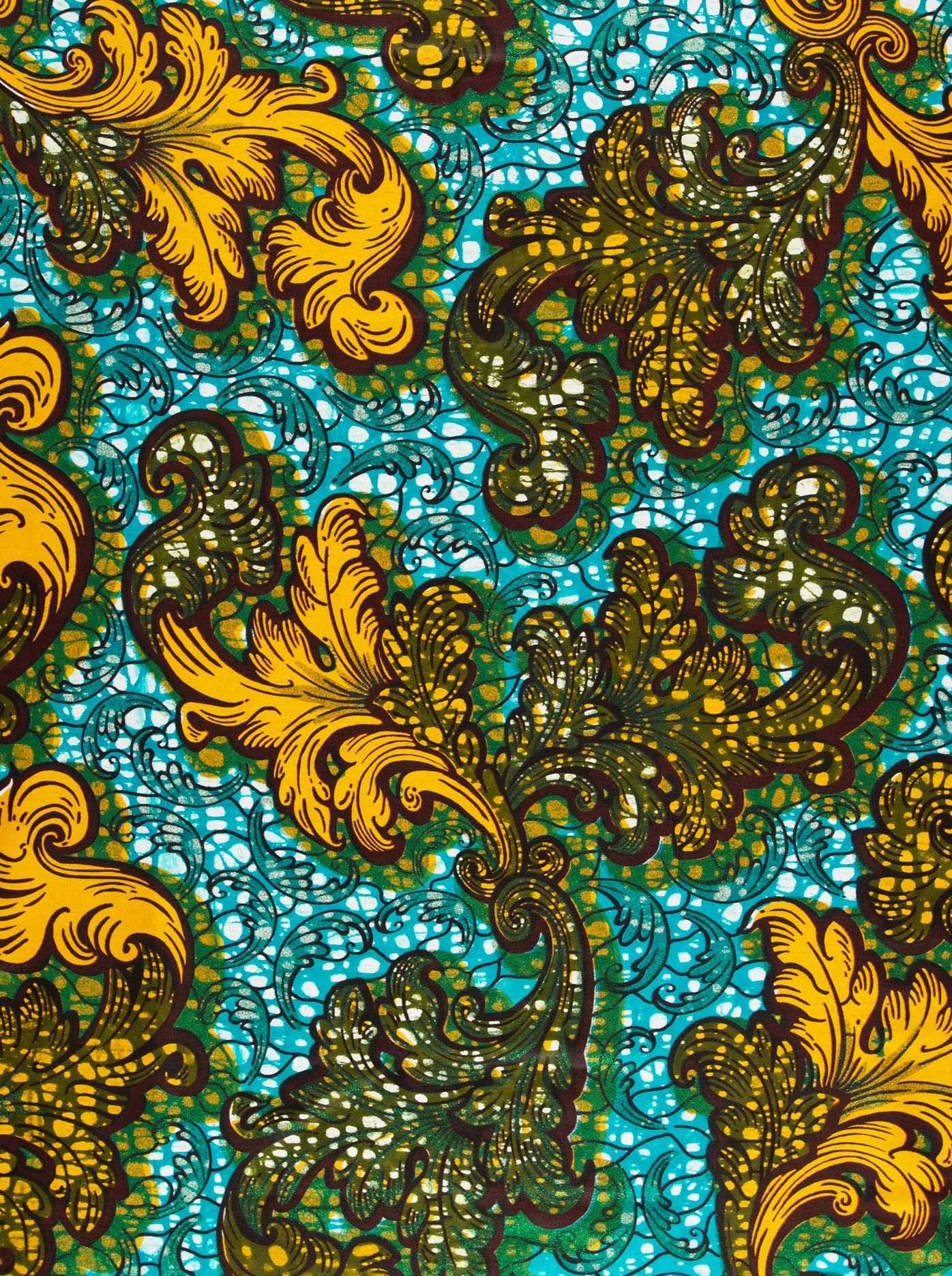 Grand Super-Wax | VLS4463.005 | Green Shine Embellished - Image 3