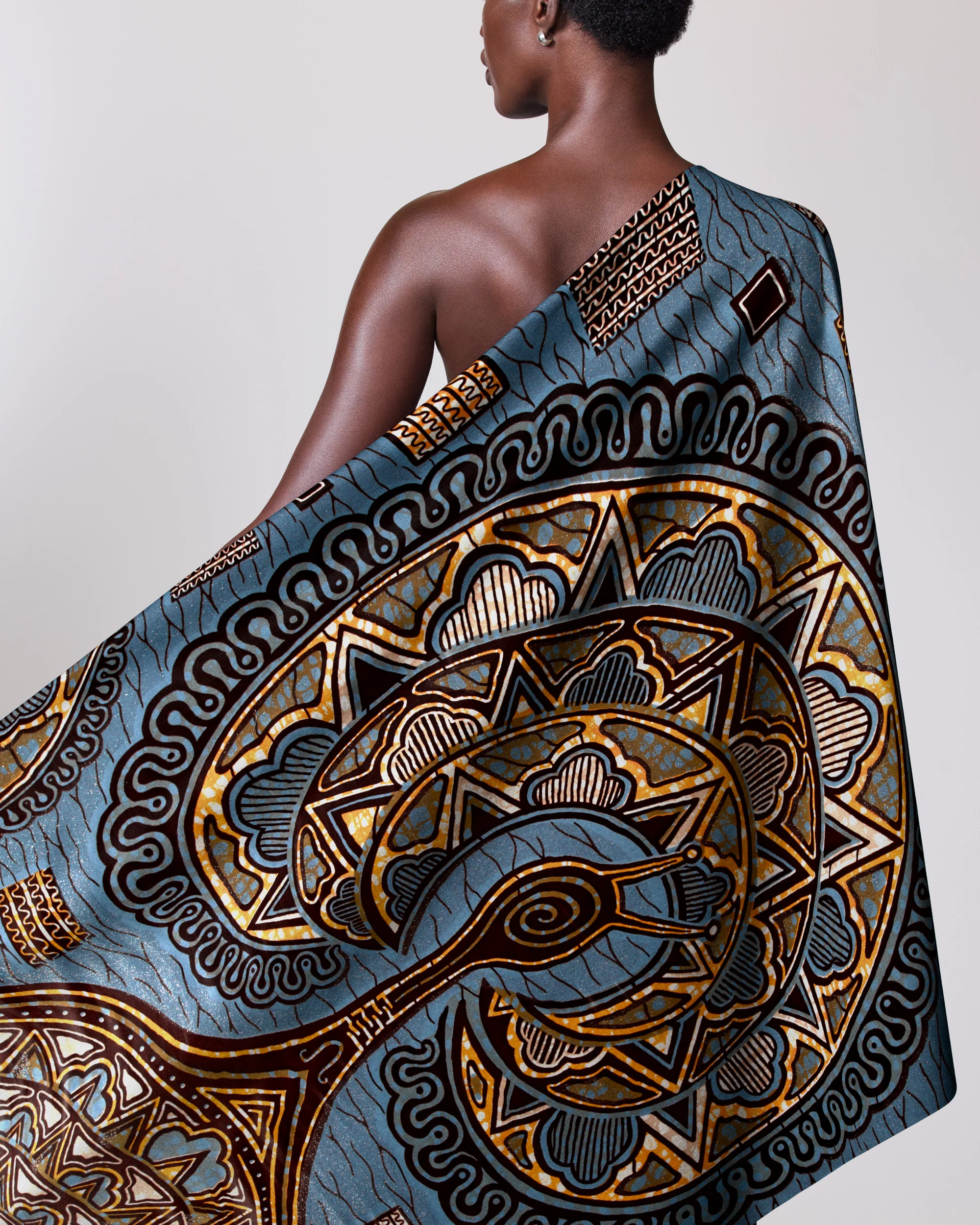 Grand Super-Wax | VLS4941.009 | Blue-Copper Shine Embellished - Image 2