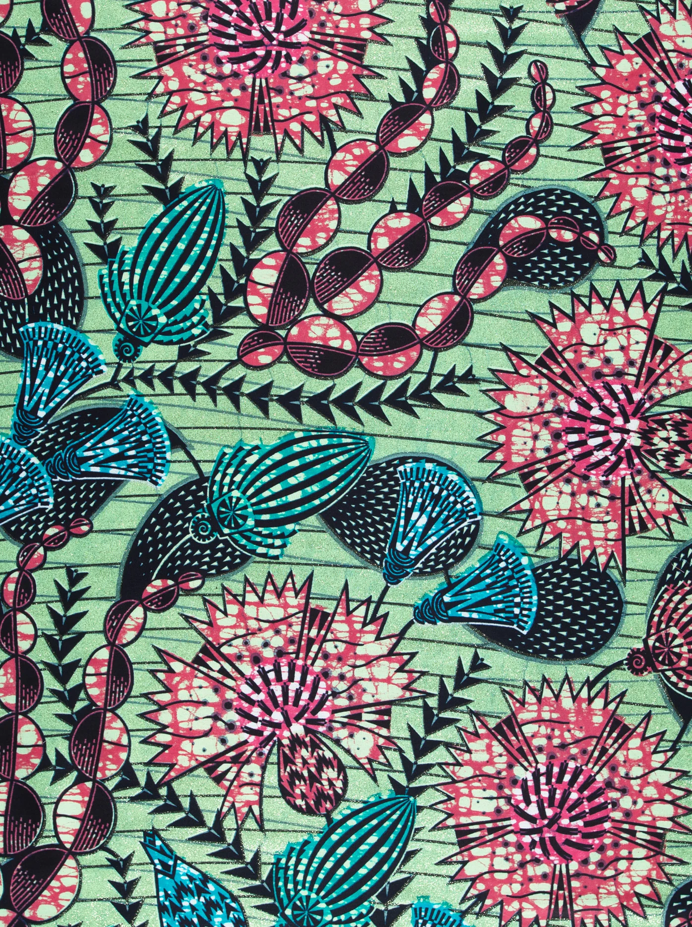 Grand Super-Wax | VLS7323.004 | Pale Green Shine Embellished - Image 3
