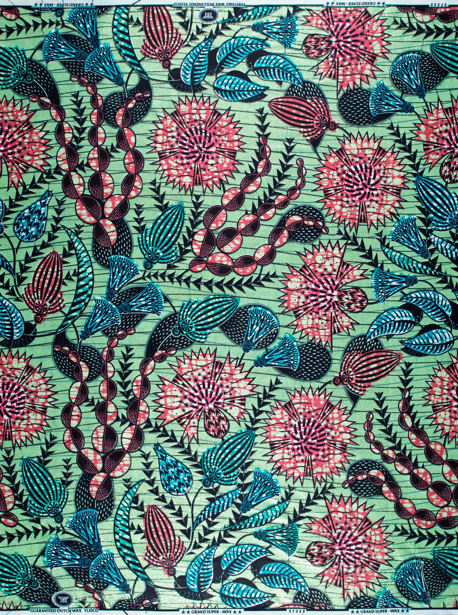 Grand Super-Wax | VLS7323.004 | Pale Green Shine Embellished - Image 4