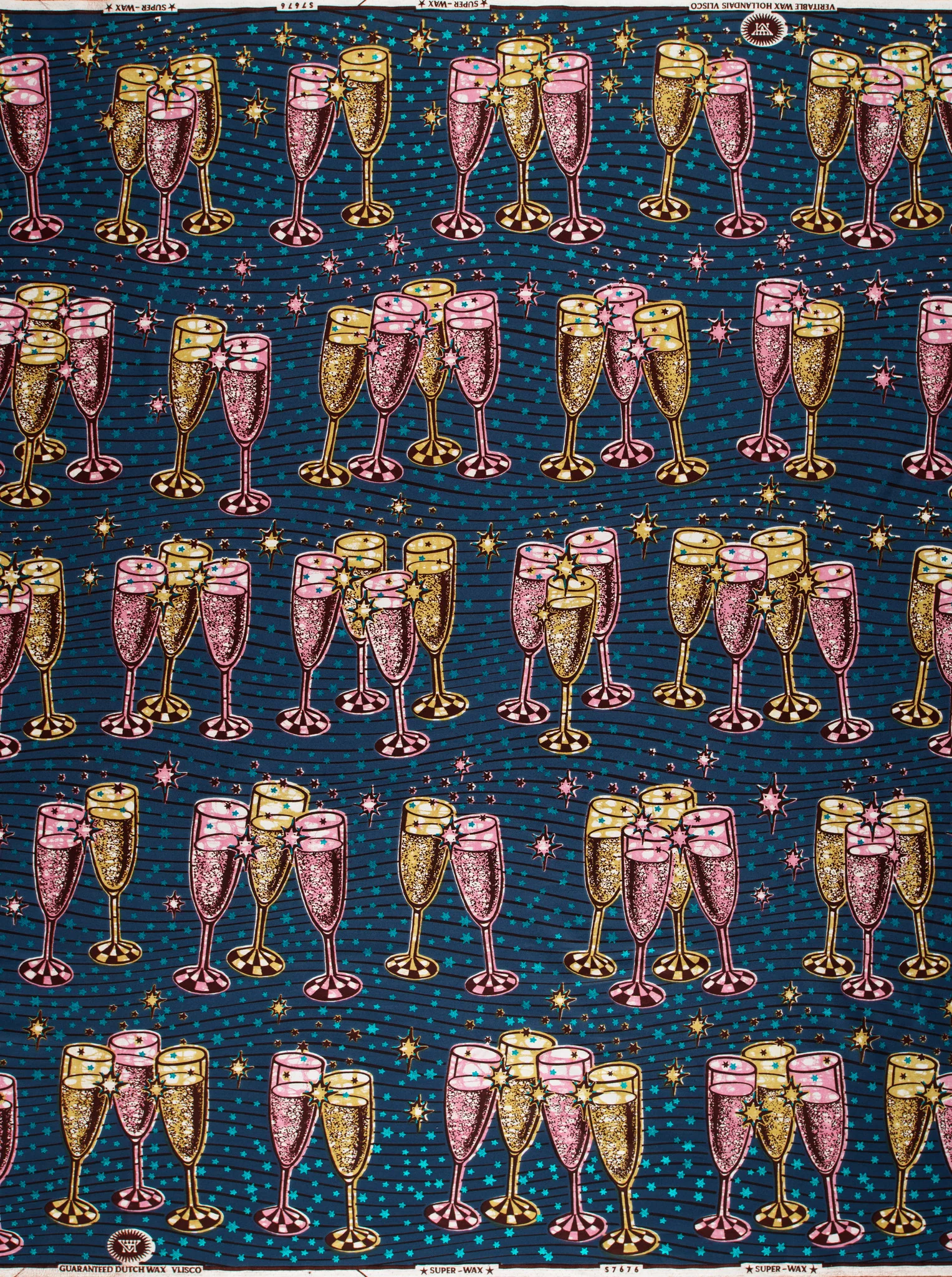 Super-Wax | VLS7676.023 | Blue Embellished - Image 4