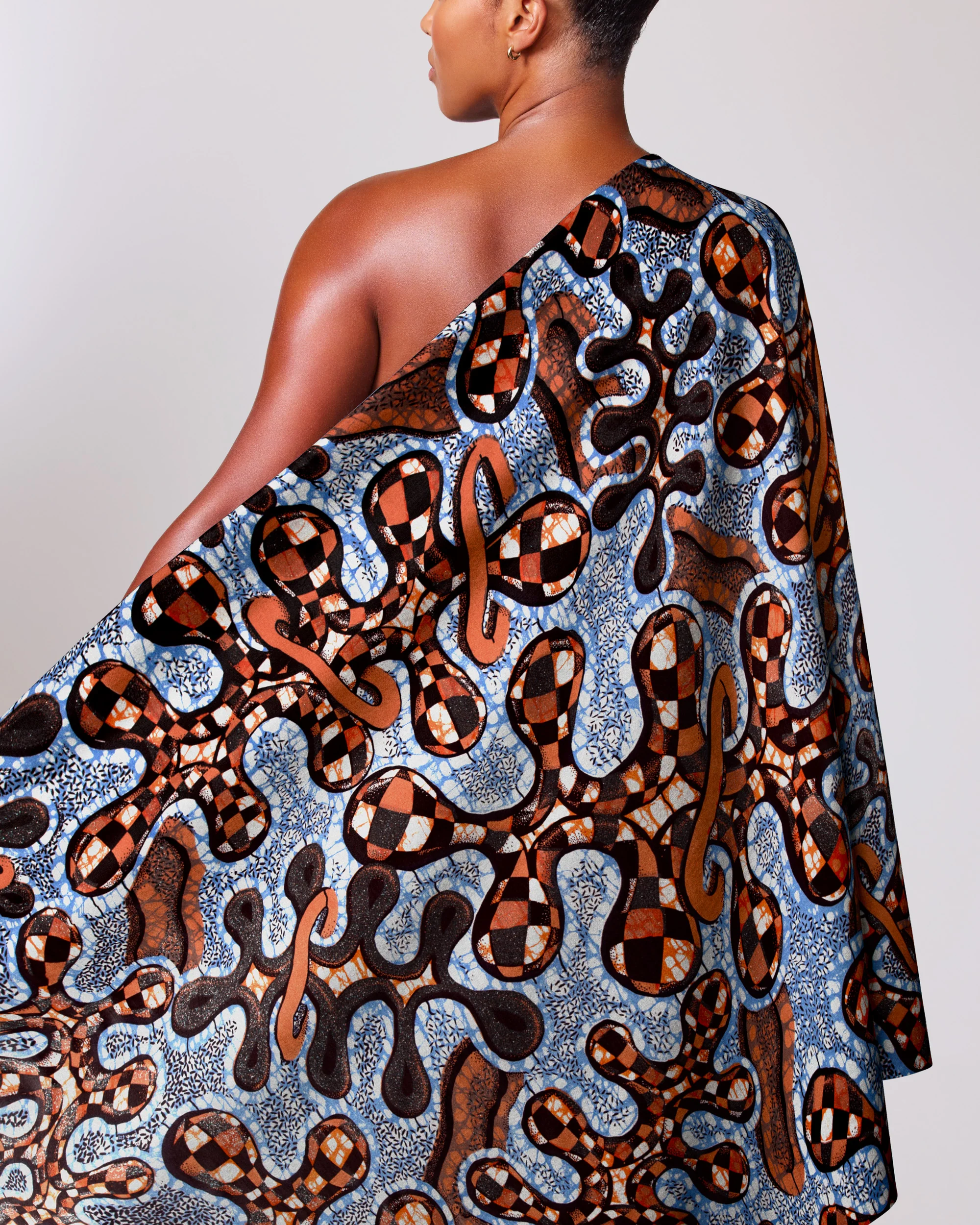 Grand Super-Wax | VLS8132.003 | Blue-Copper Shine Embellished - Image 2