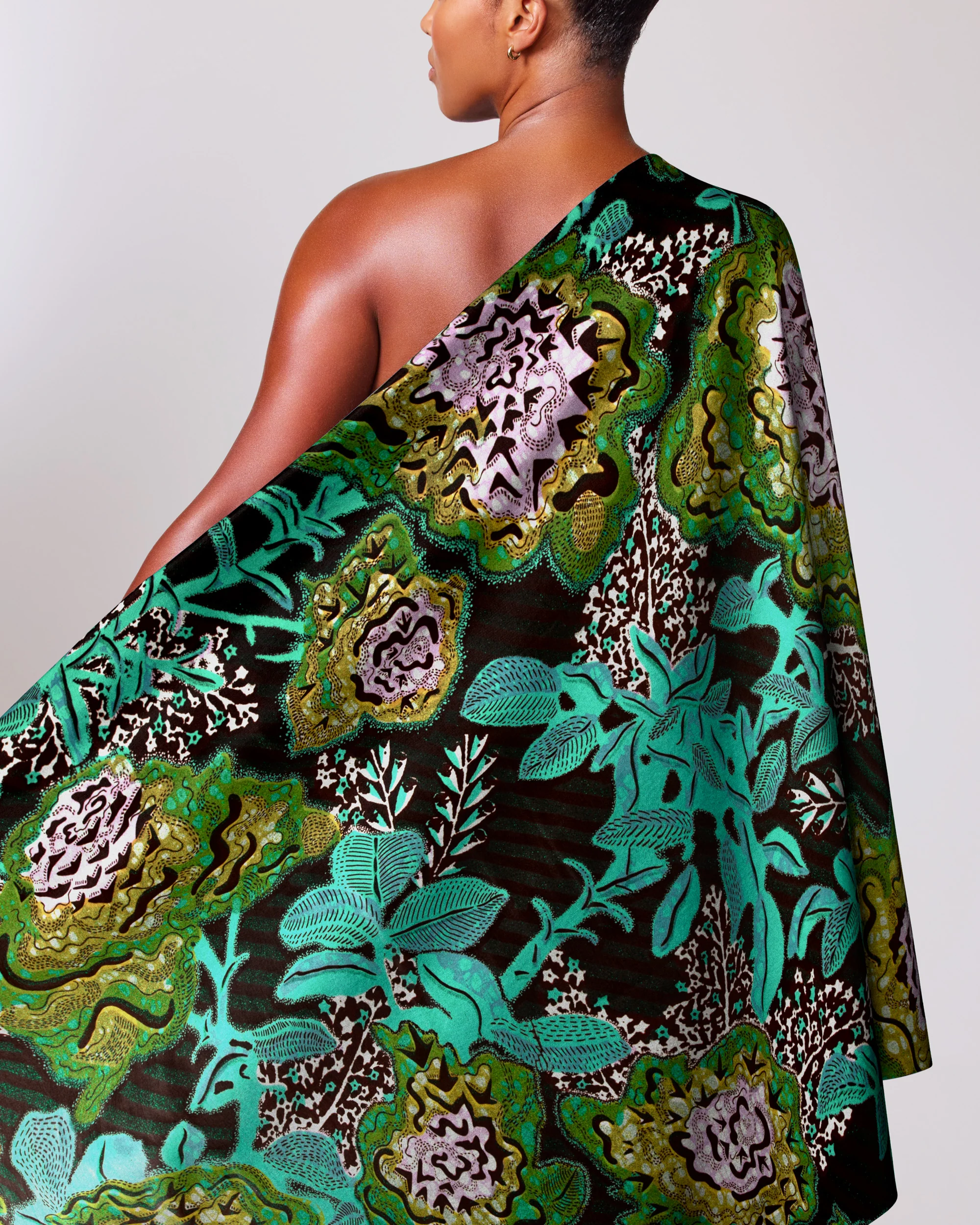 Grand Super-Wax | VLS8188.004 | Green Shine Embellished - Image 2
