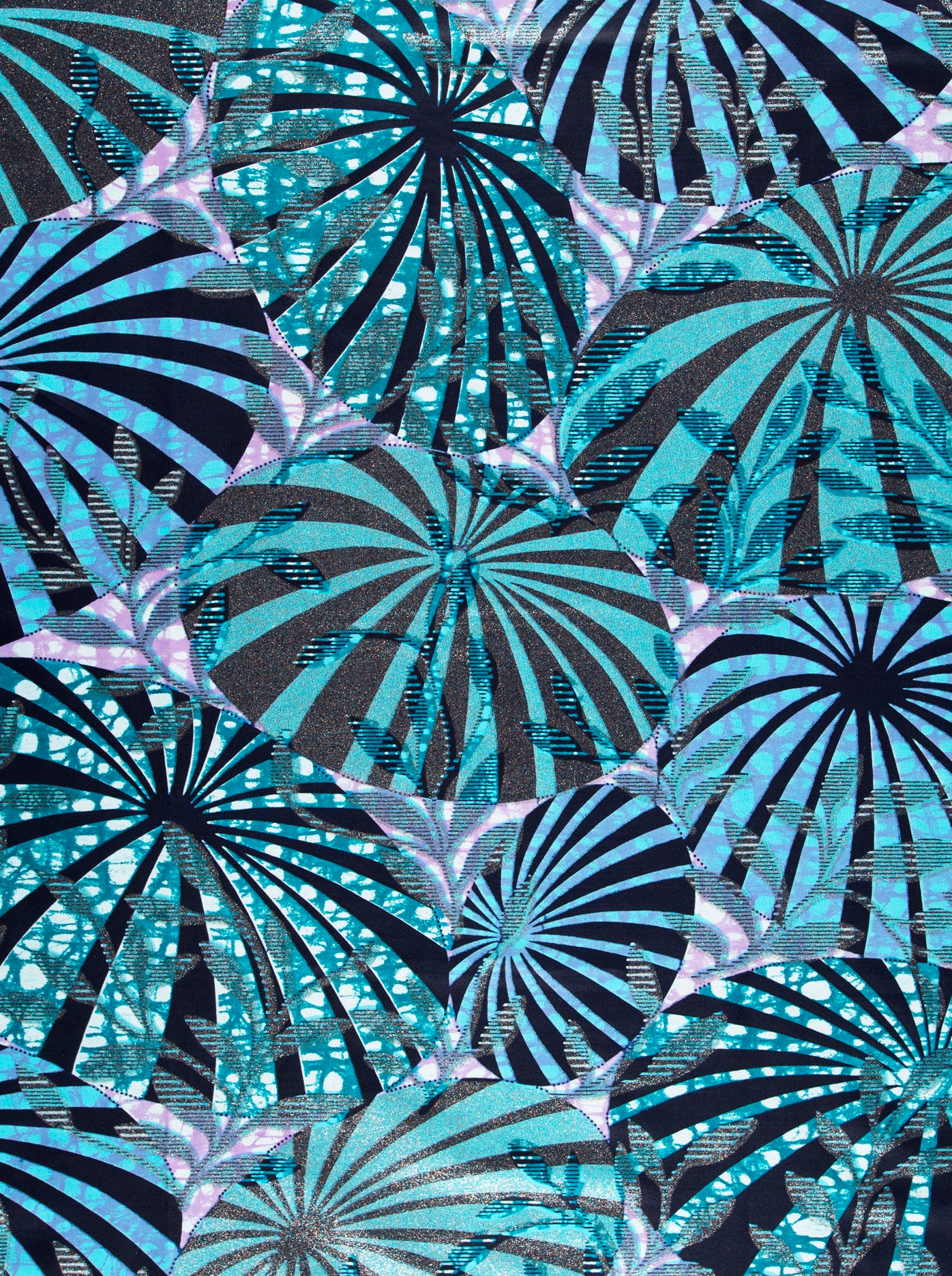 Grand Super-Wax | VLS8722.008 | Blue-Copper Shine Embellished - Image 3