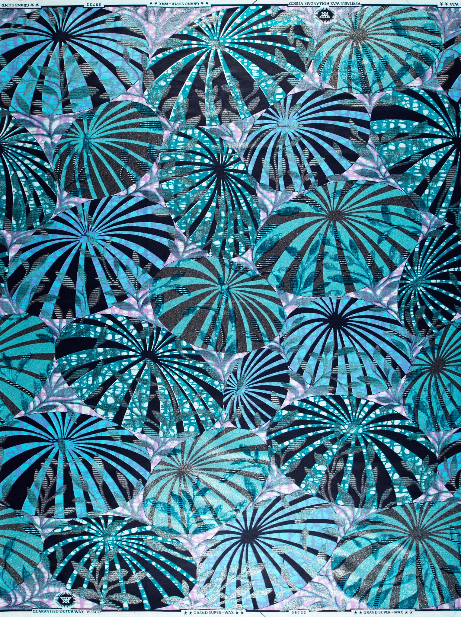 Grand Super-Wax | VLS8722.008 | Blue-Copper Shine Embellished - Image 4