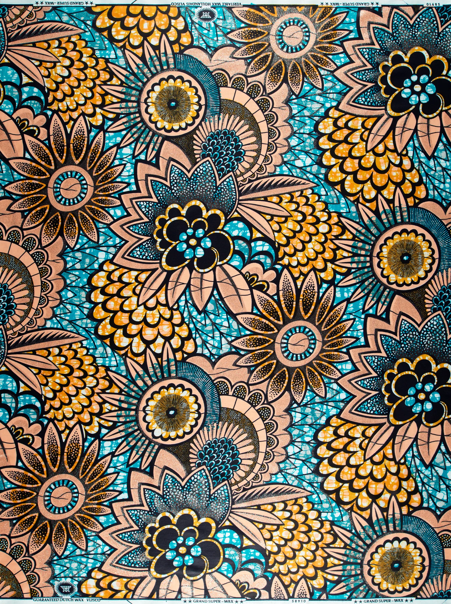 Grand Super-Wax | VLS8910.013 | Blue-Copper Shine Embellished - Image 4
