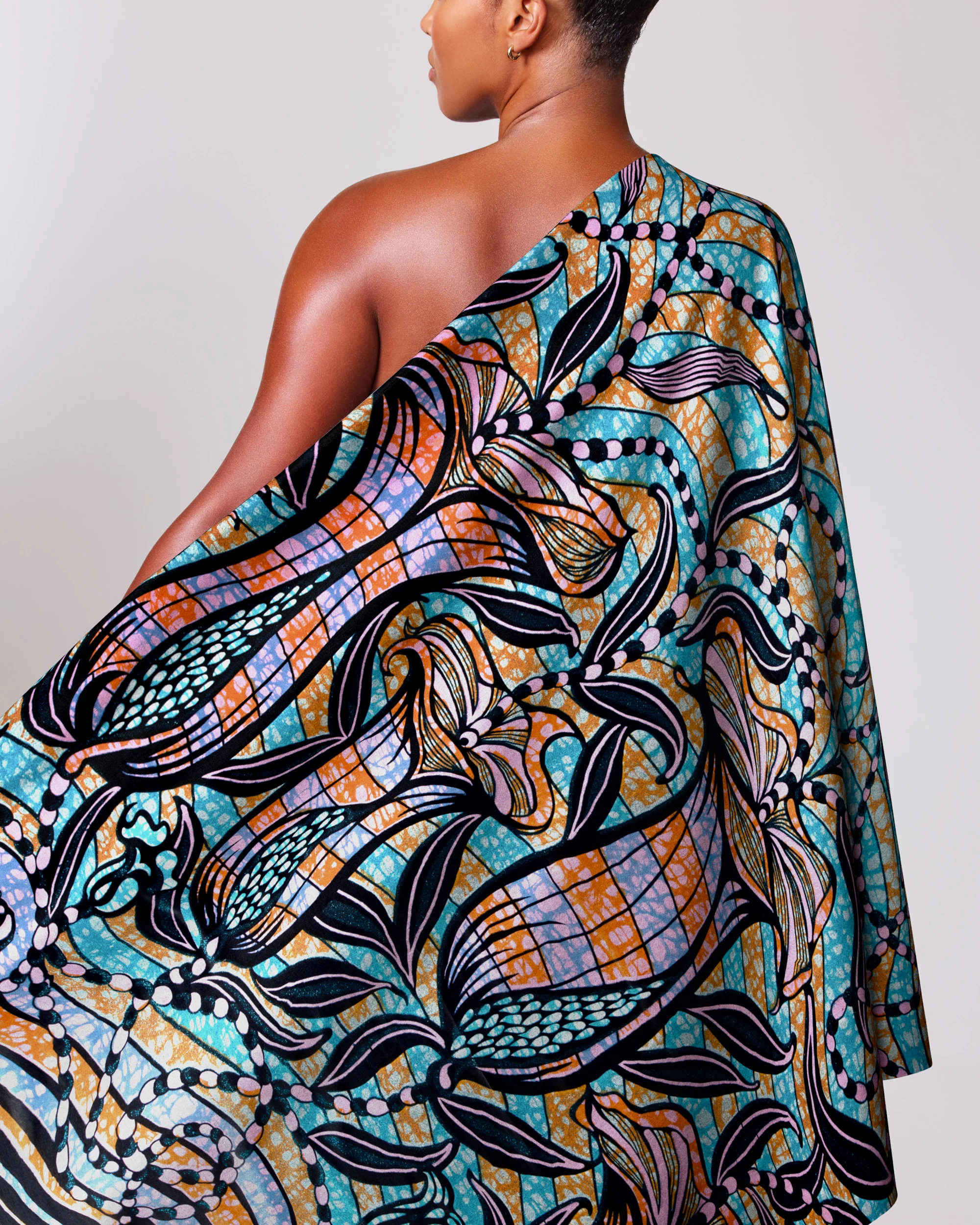 Grand Super-Wax | VLS9099.006 | Blue Glitter Embellished - Image 2