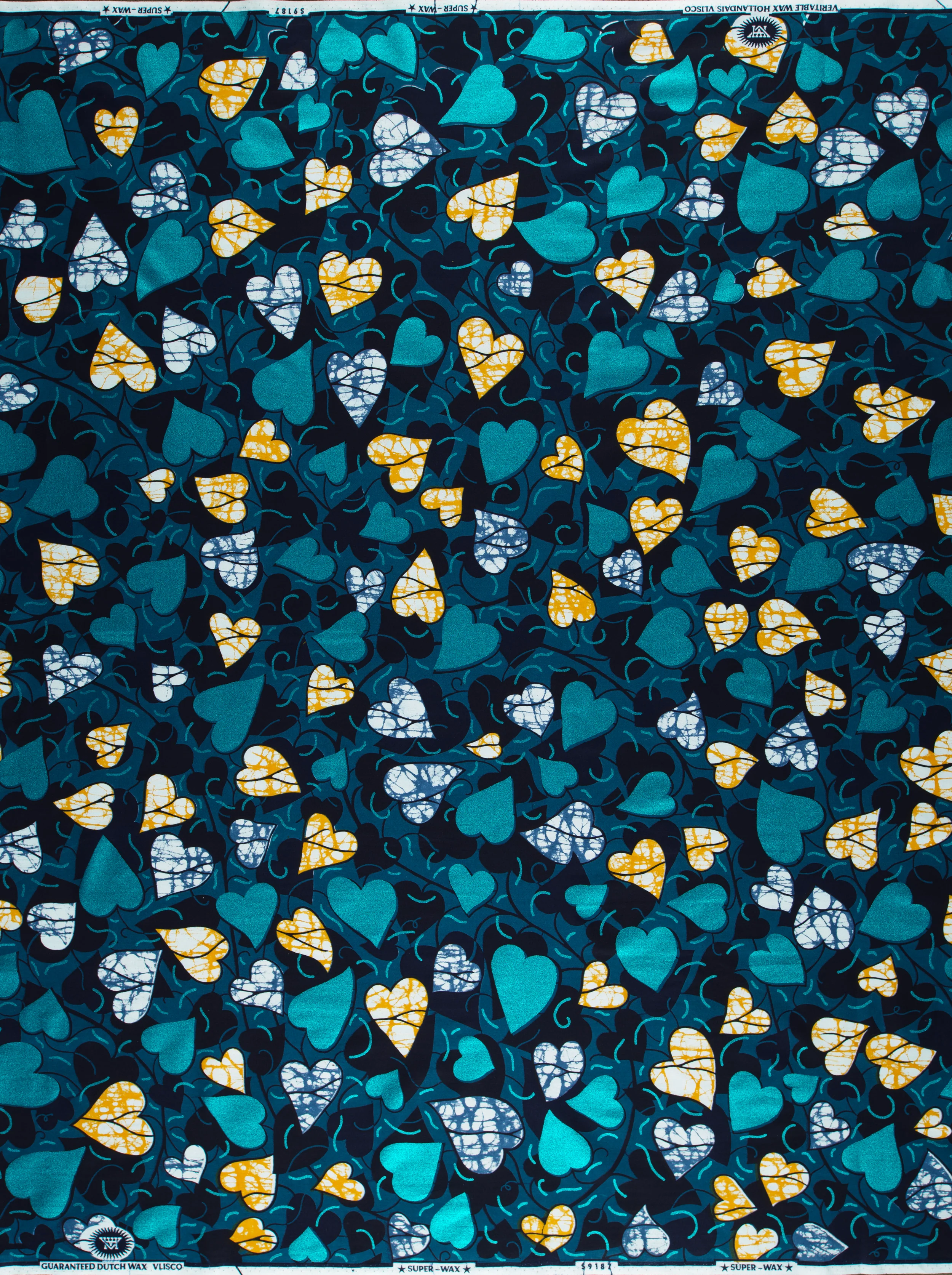 Super-Wax | VLS9187.006 | Blue Embellished - Image 4