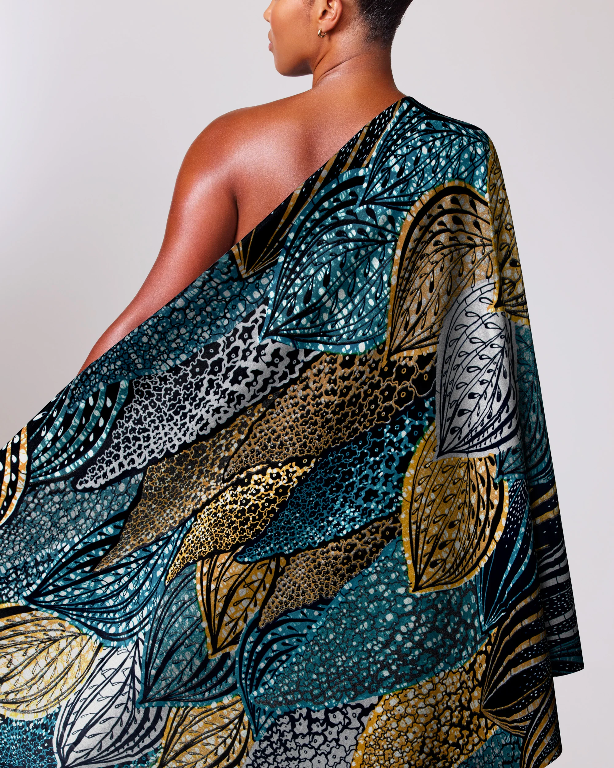 Grand Super-Wax | VLS9376.003 | Blue-Copper Shine Embellished - Image 2