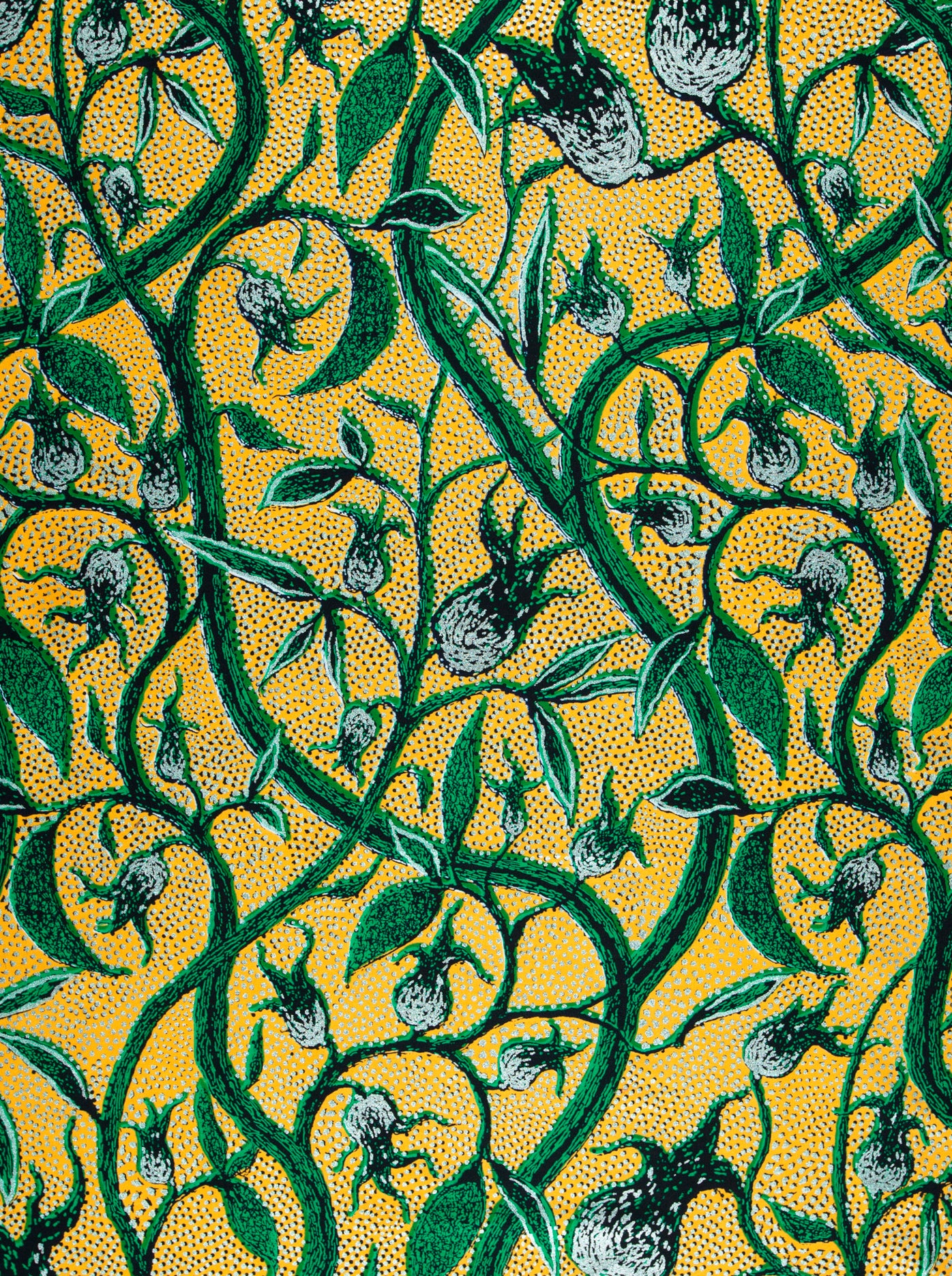 Wax Hollandais | VLW0466.014 | Pastel Green Embellished - Image 3