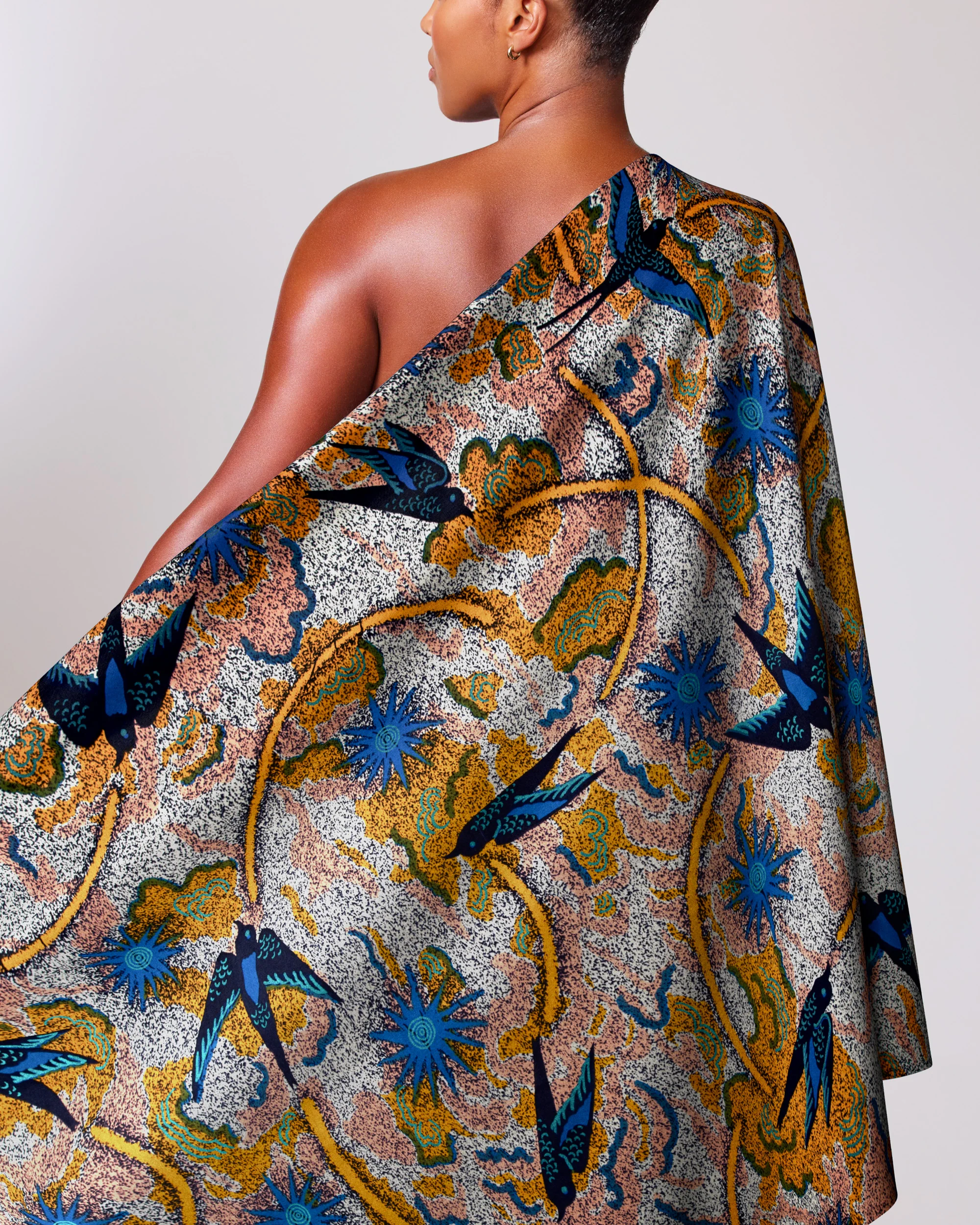 Satin Royal | VLW1252.005 | Blue Embellished - Image 2
