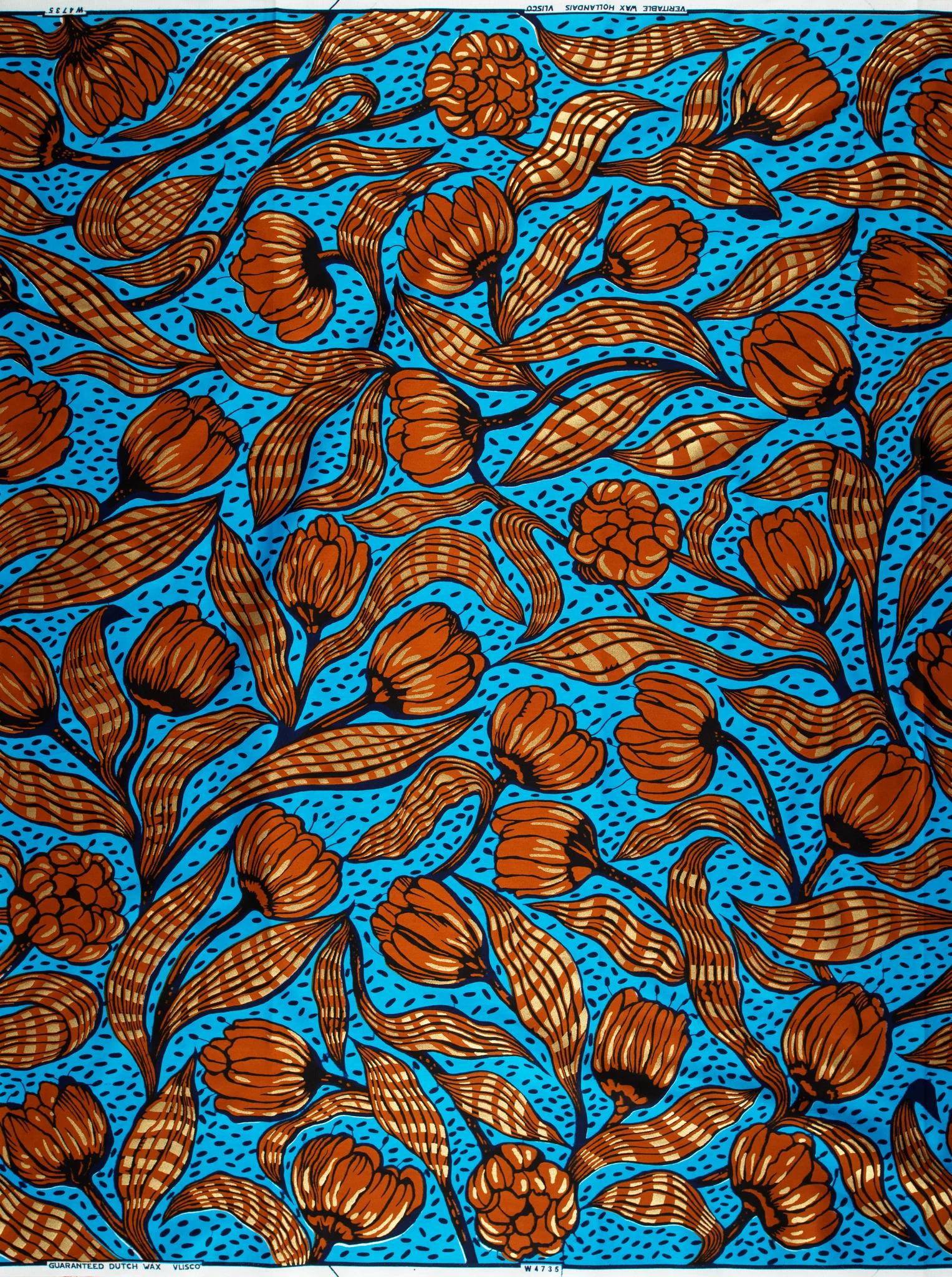 Wax Hollandais | VLW4735.006 | Gold Embellished - Image 4