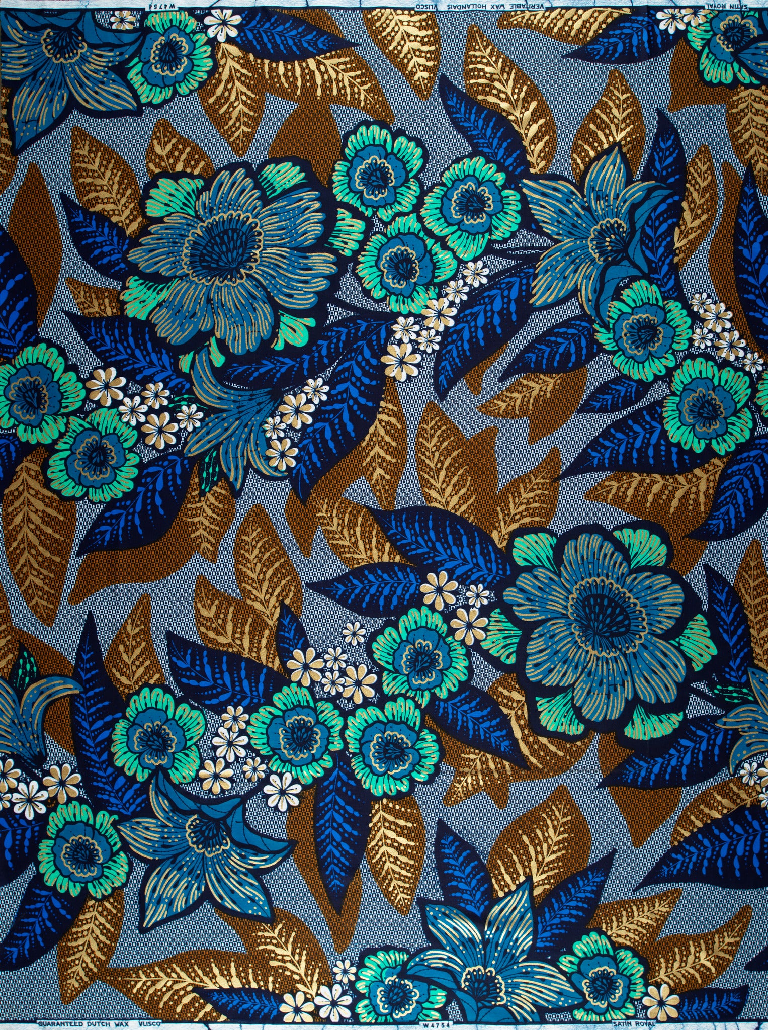 Satin Royal | VLW4754.005 | Gold Embellished - Image 4