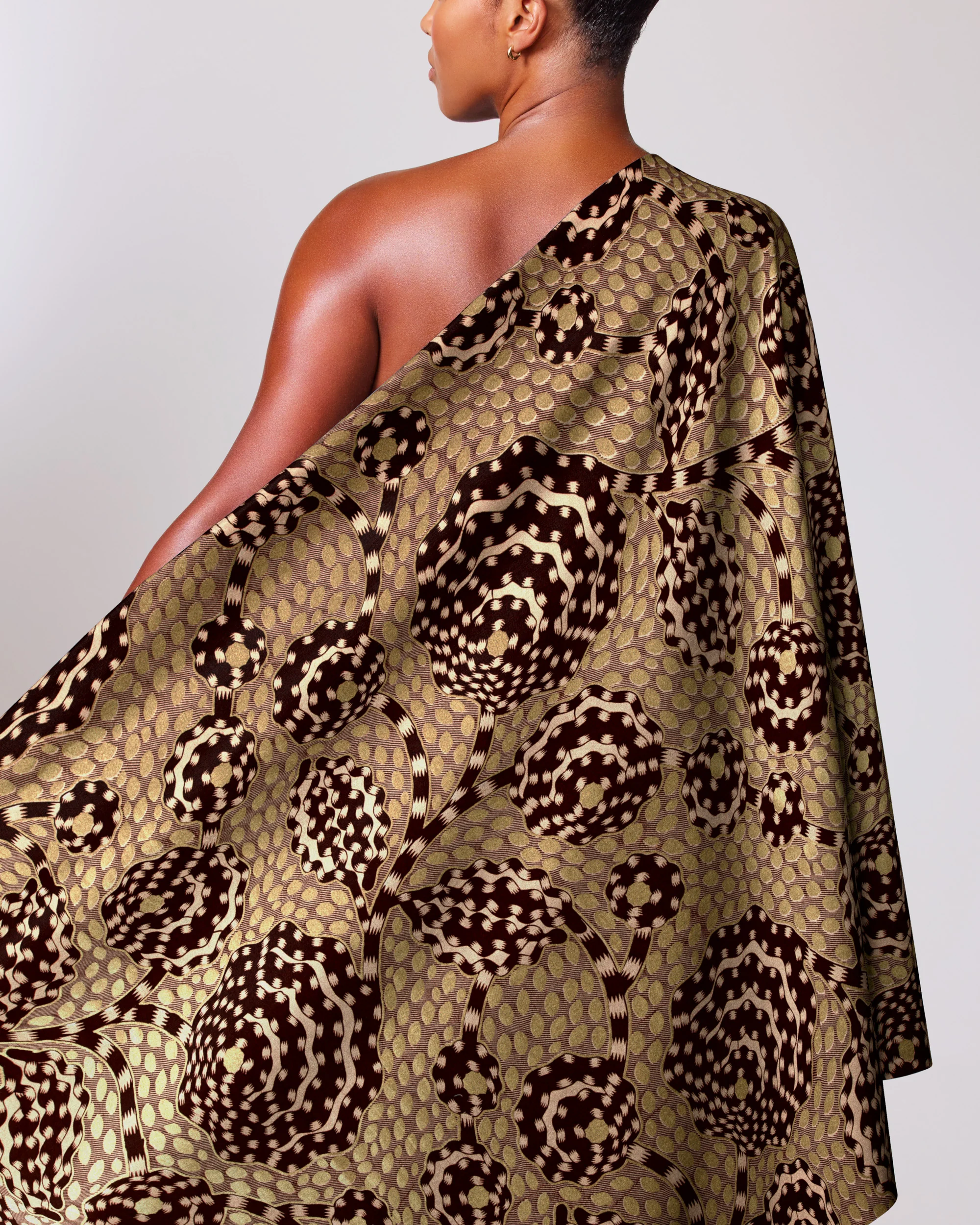 Wax Hollandais | VLW5069.012 | Gold Embellished - Image 2