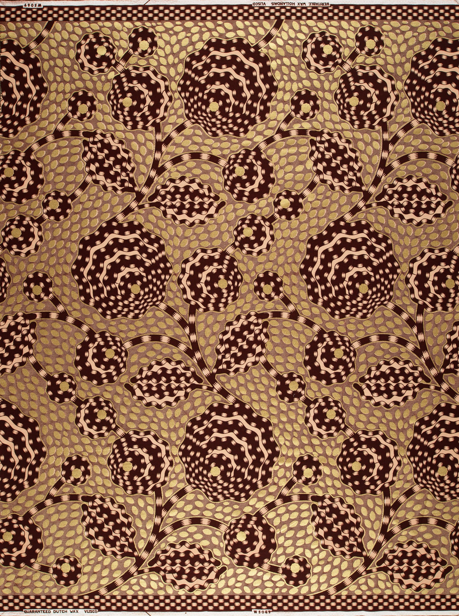 Wax Hollandais | VLW5069.012 | Gold Embellished - Image 4