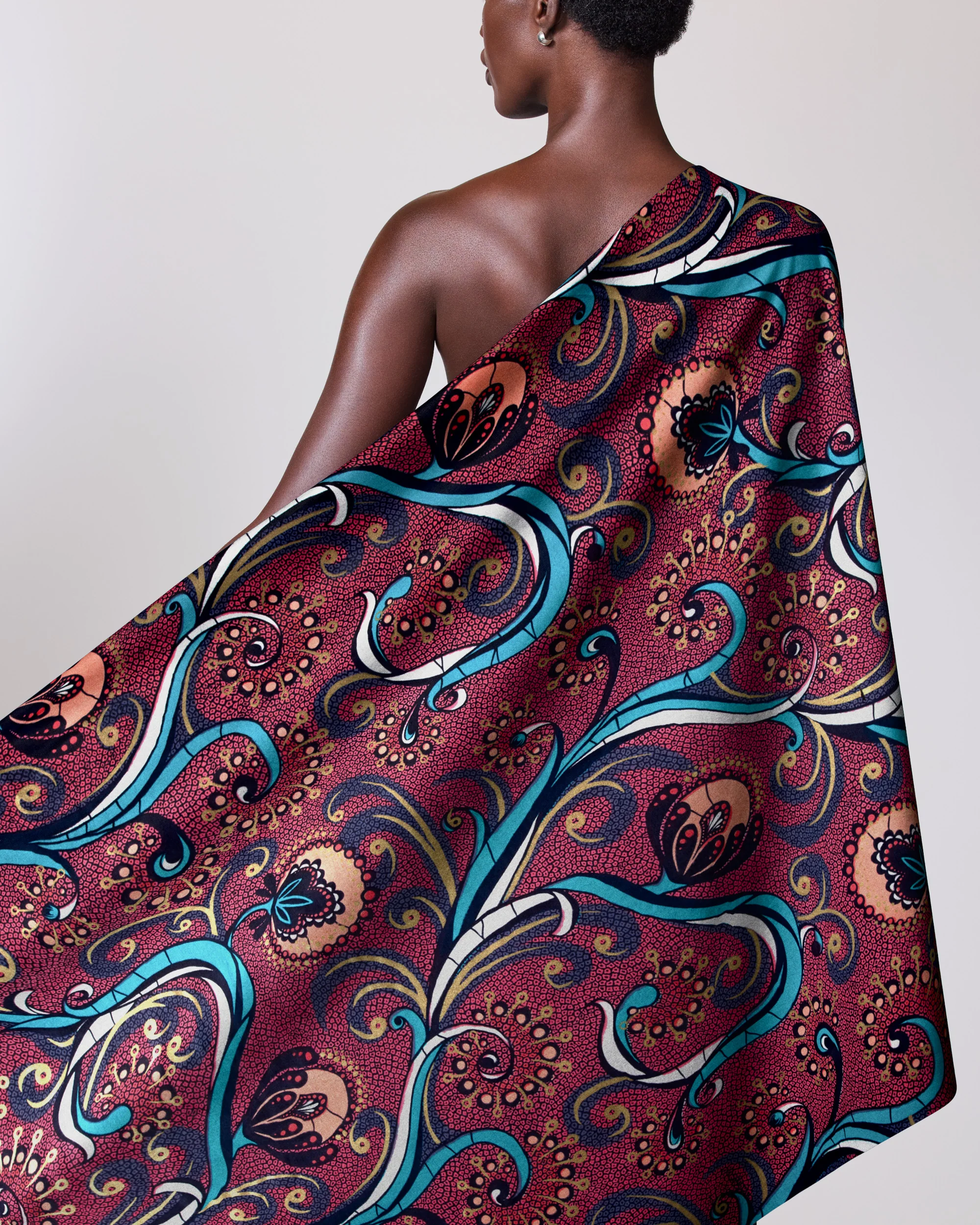 Satin Royal | VLW7064.009 | Gold Embellished - Image 2
